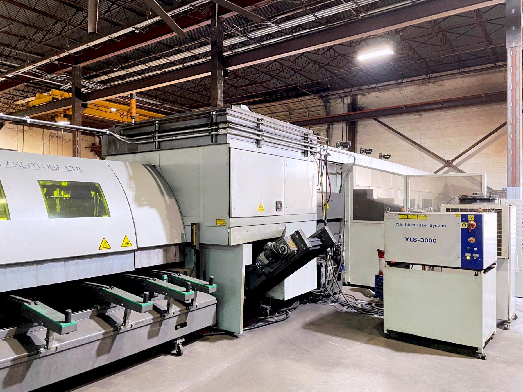 BLM LT8 3D Fiber 2016 Tube Laser Machine Factory Outlet