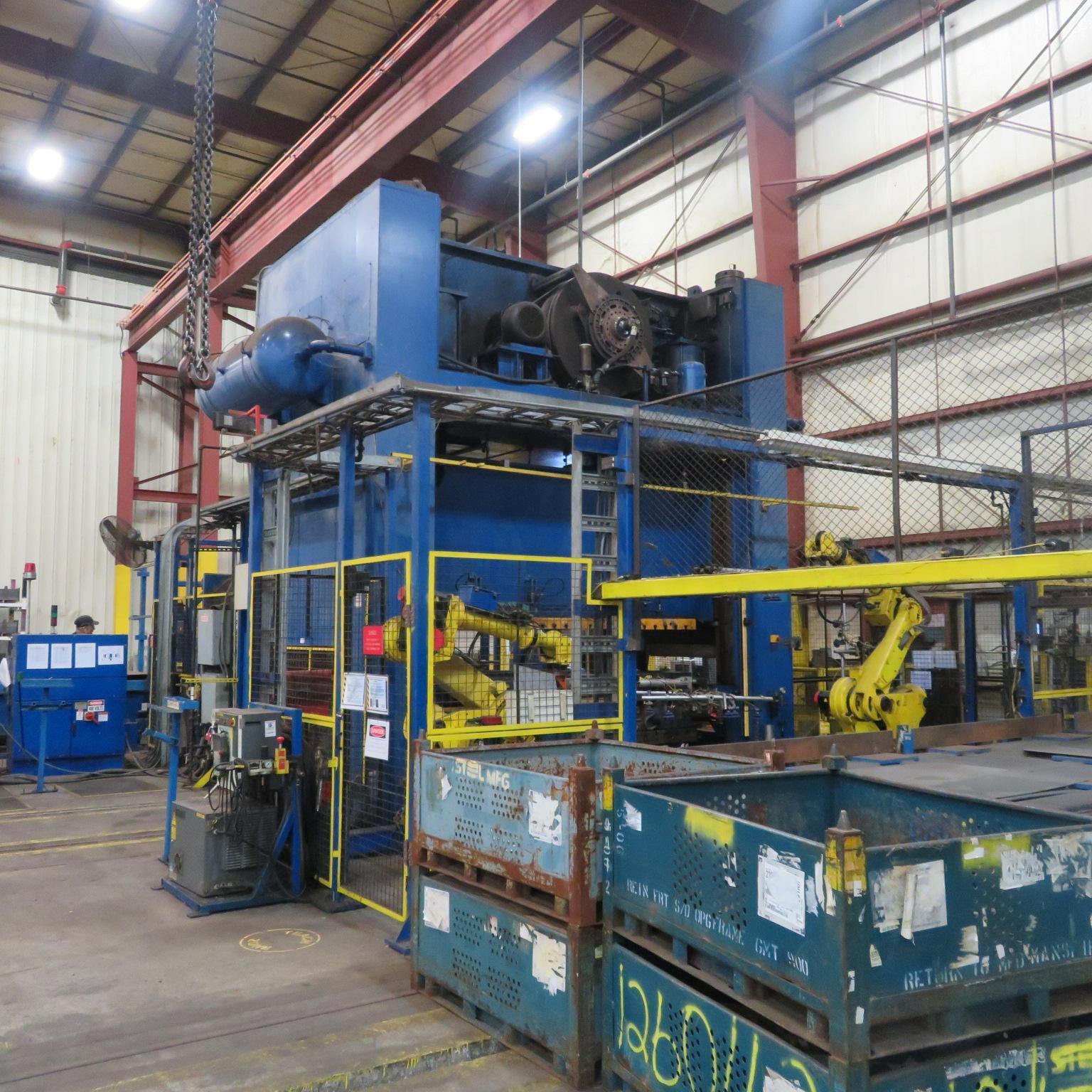 400 Ton PTC Press with Moving Bolster Toledo Press