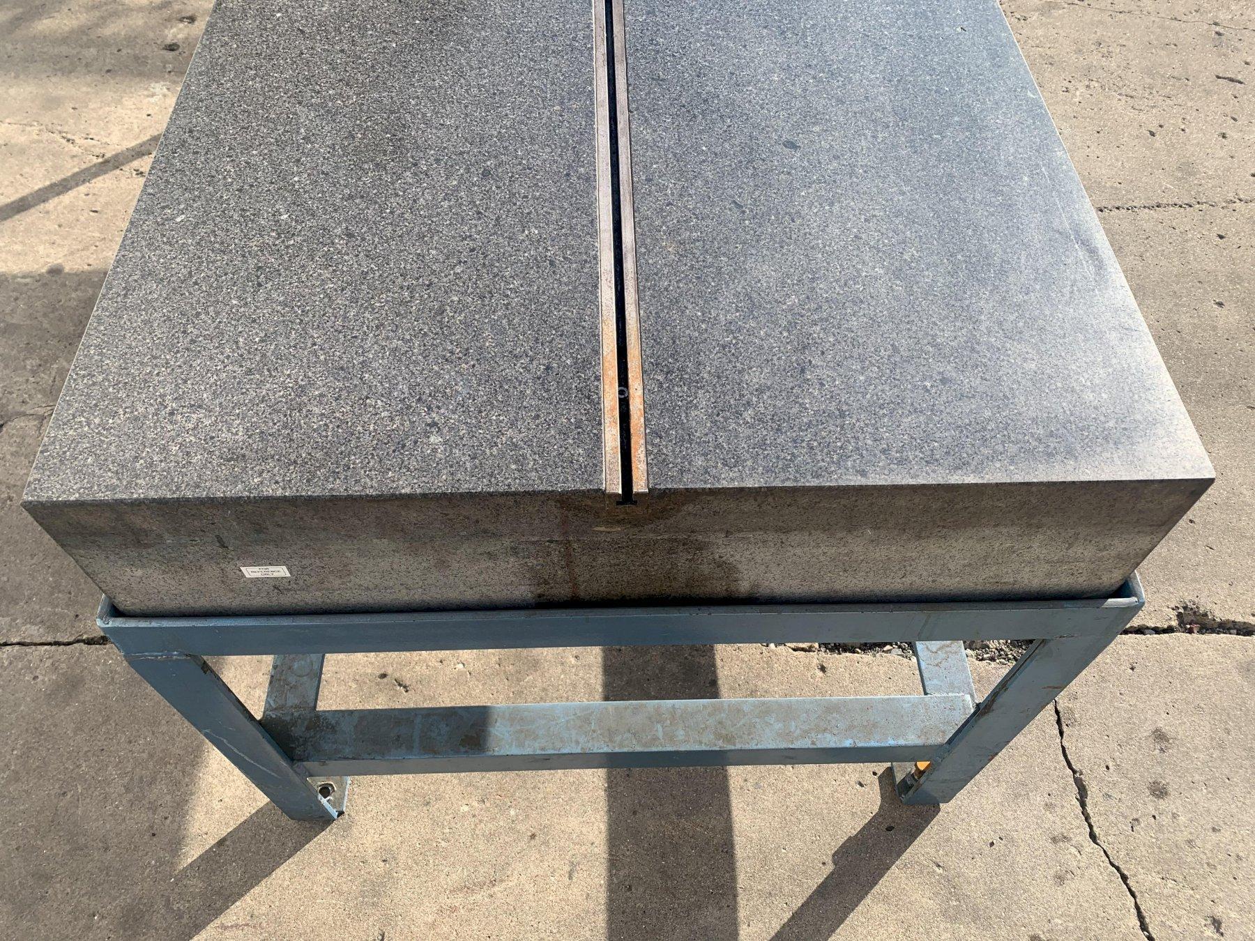 RAHN 78 X 36 Granite Surface Plates Machine Hub