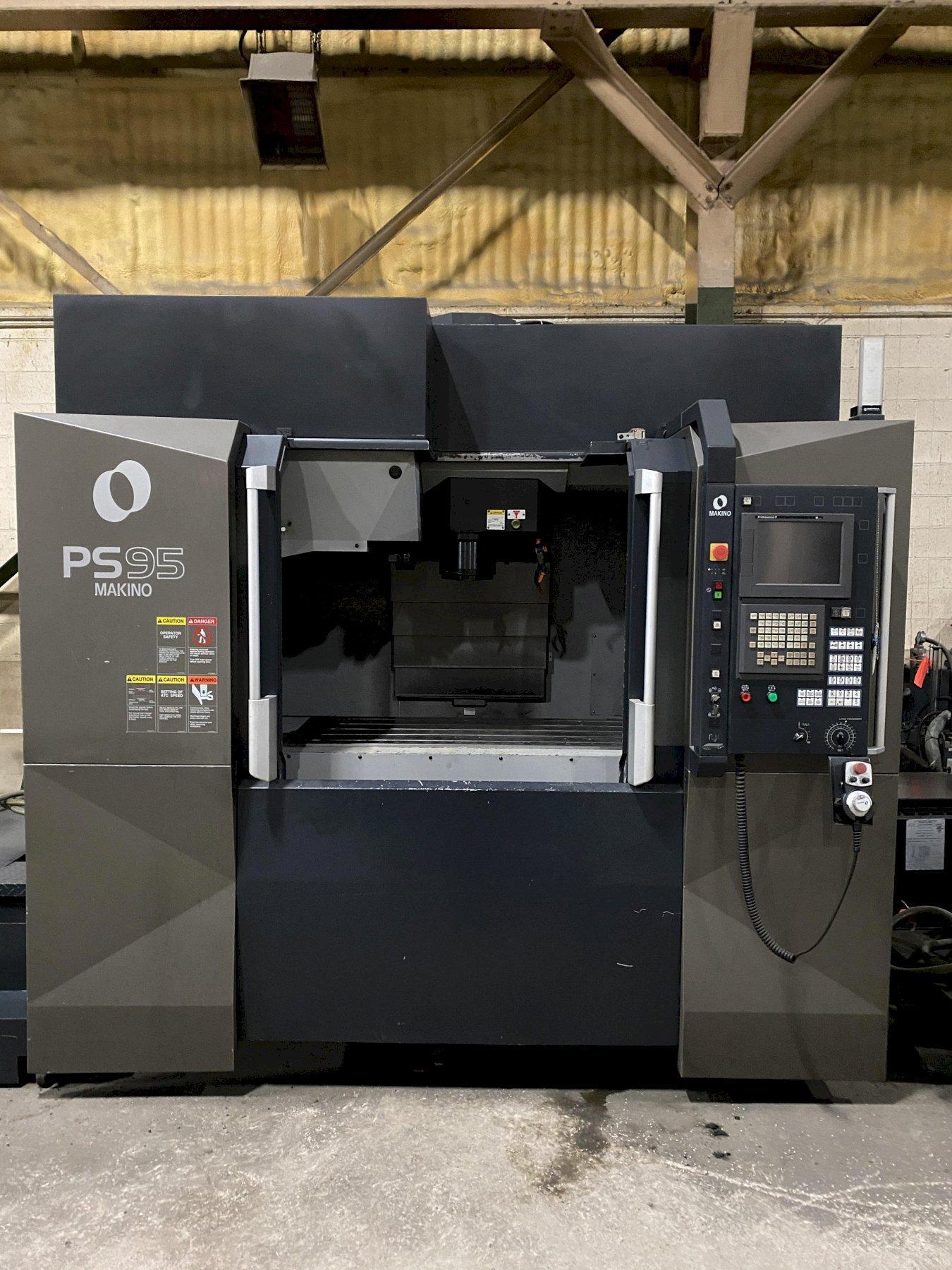 Makino PS95 CNC Vertical Machining Center, Fanuc Pro P Control, 36