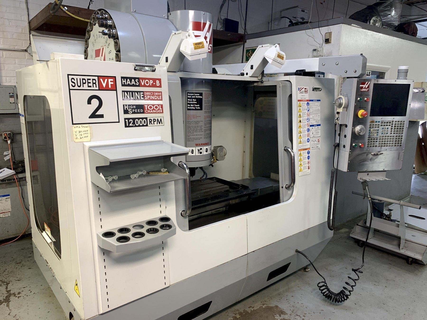 Haas VF2SS 3-Axis CNC Vertical Machining Center