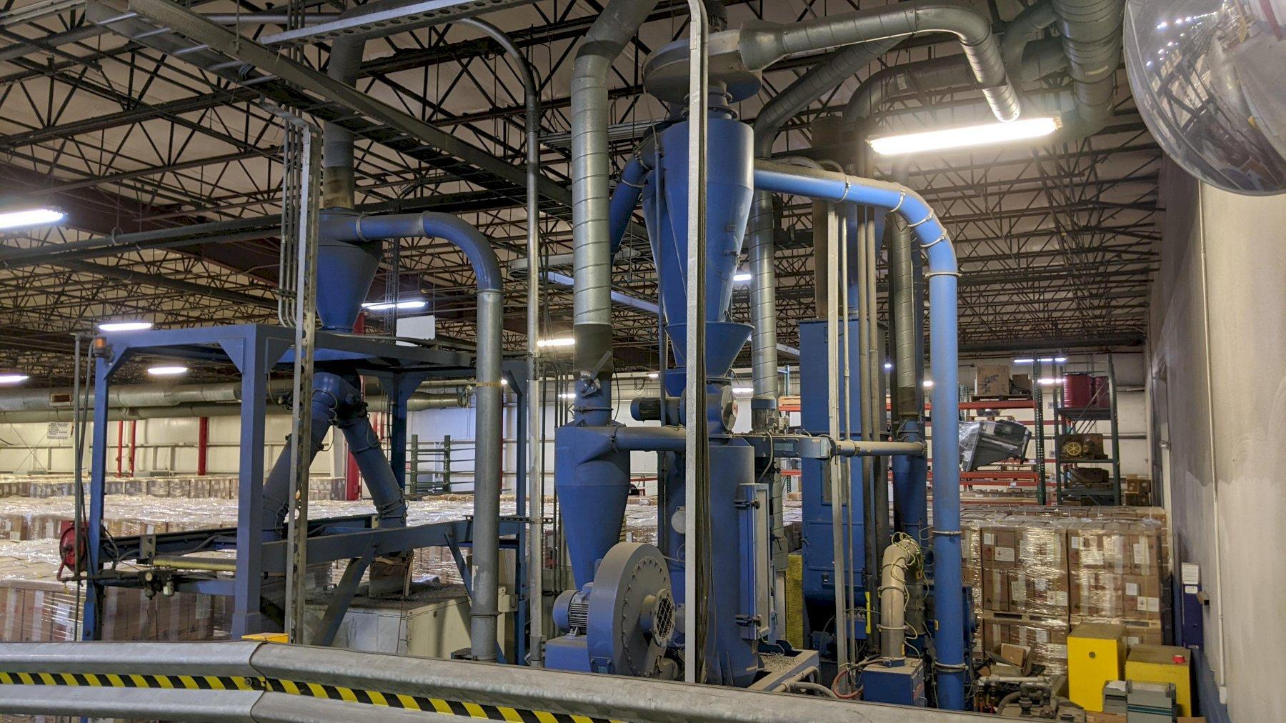 PALLMANN PFV200 Granulators Machine Hub