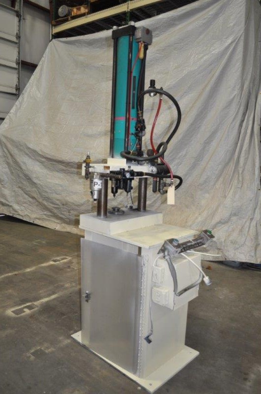 50 TON TOX PRESSOTECHNIK MB50 AIR OVER HYDRAULIC PRESS D&D