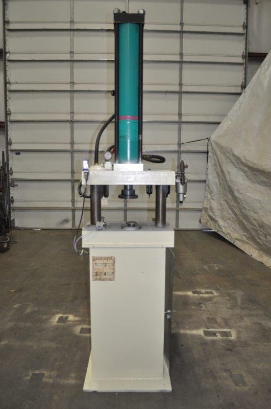 50 TON TOX PRESSOTECHNIK MB50 AIR OVER HYDRAULIC PRESS D&D