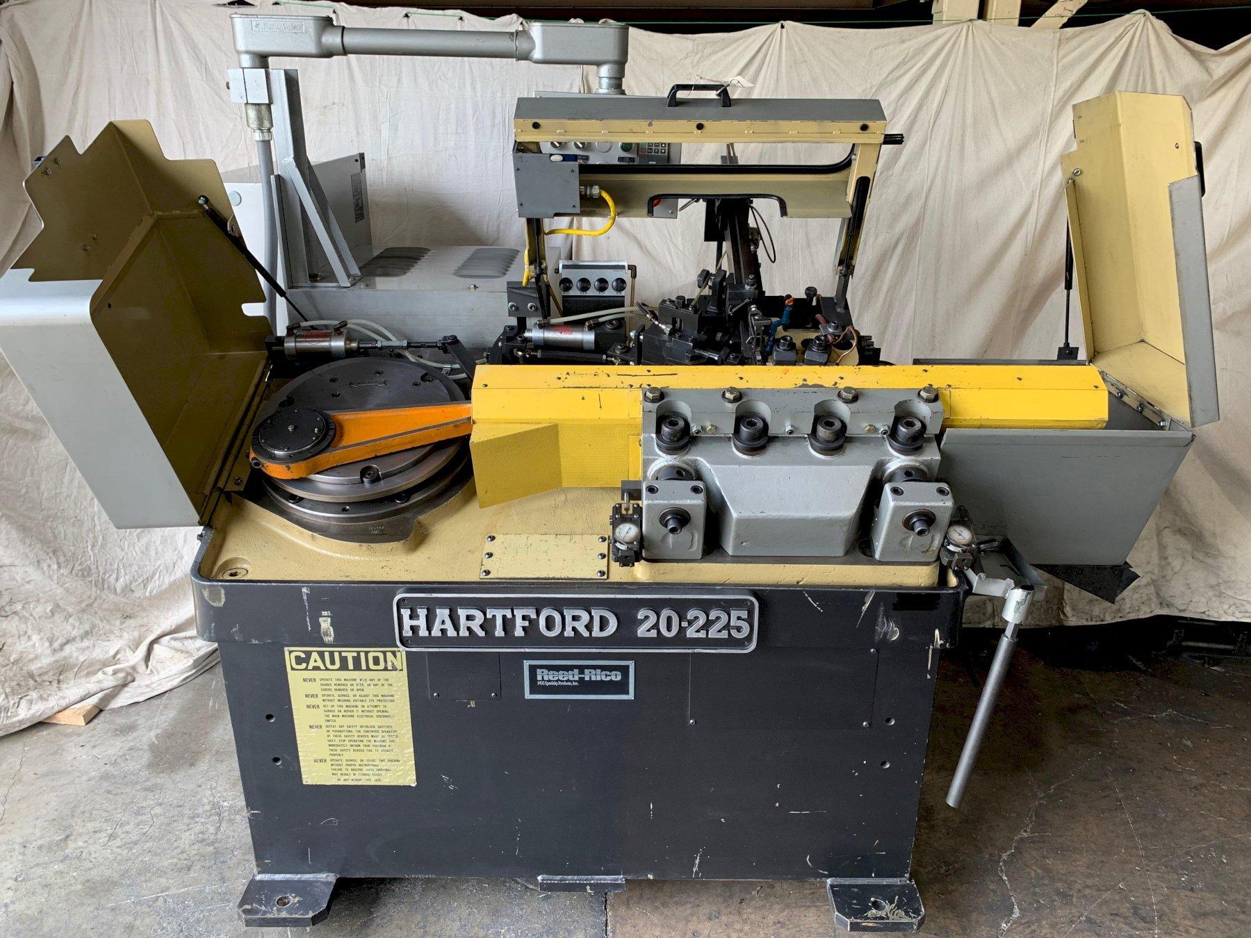 #20 Hartford Model 20-225 High Speed Thread Roller with Feeder Bowl ...