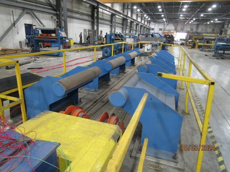 60″ x 20,000 4 Coil Storage Stands & Coil Car Galaxie Corporation