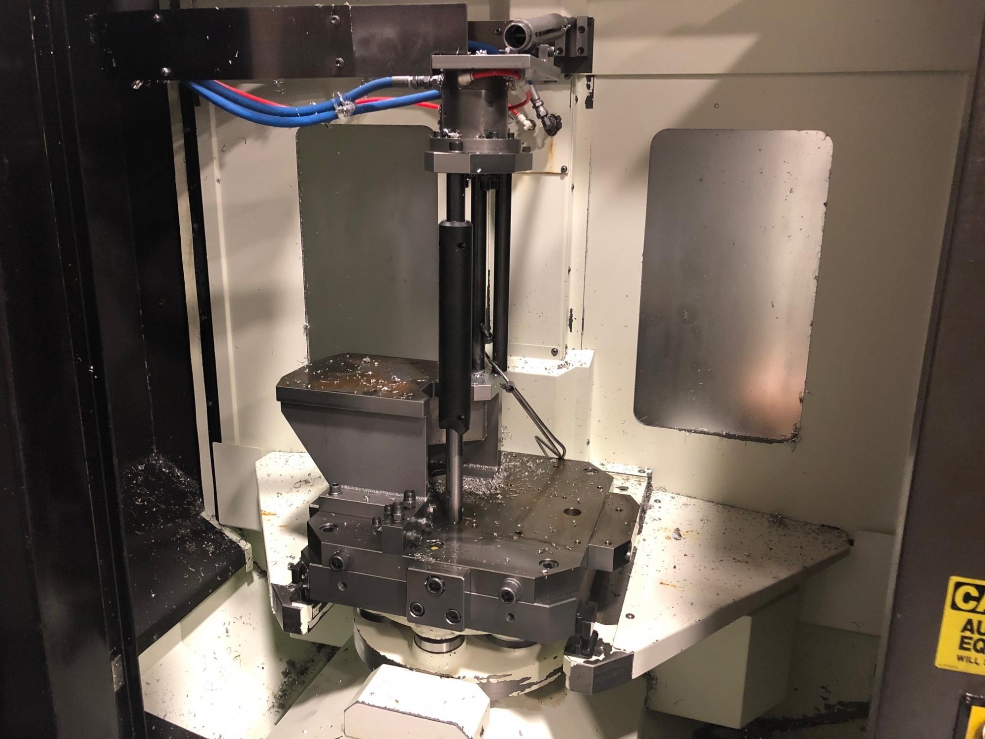 Kitamura MyCenter H400G CNC Horizontal Machining Center, Mitsubishi M750VWM, 15.75