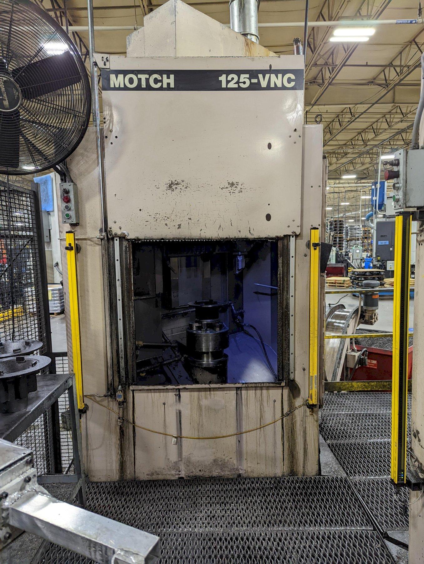 Motch 125-VNC Vertical CNC Turret Lathe
