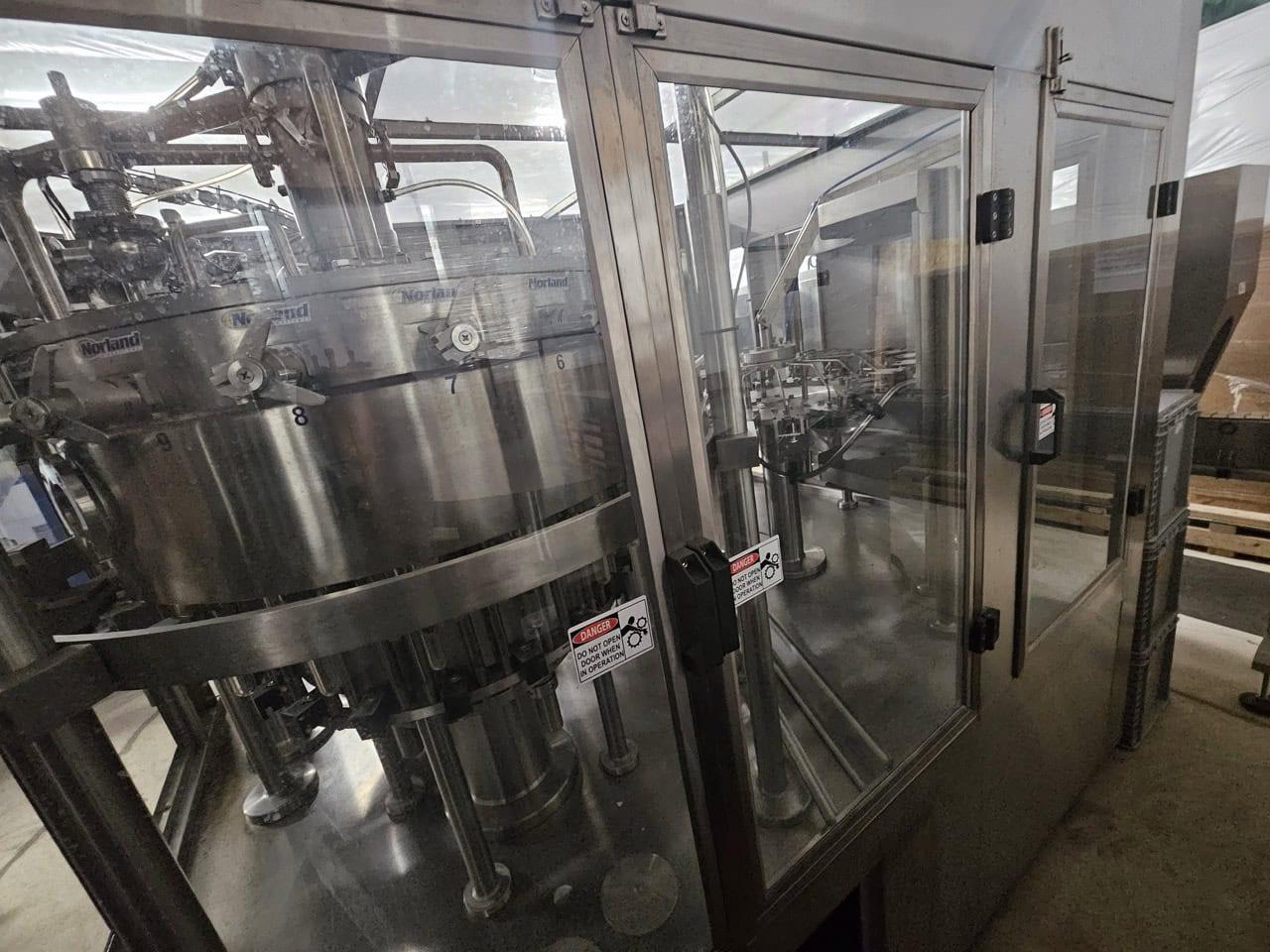 Complete Norland Bottling Line for Carbonated Cannabis Beverages, 2020 – Turnkey Bottling Equipment for THC/CBN/Sparkling Infused Drinks