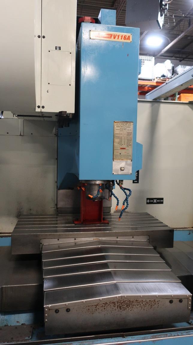 YCM MV106A CNC Vertical Machining Center, Fanuc 18Mi, 8K RPM, 43’x23