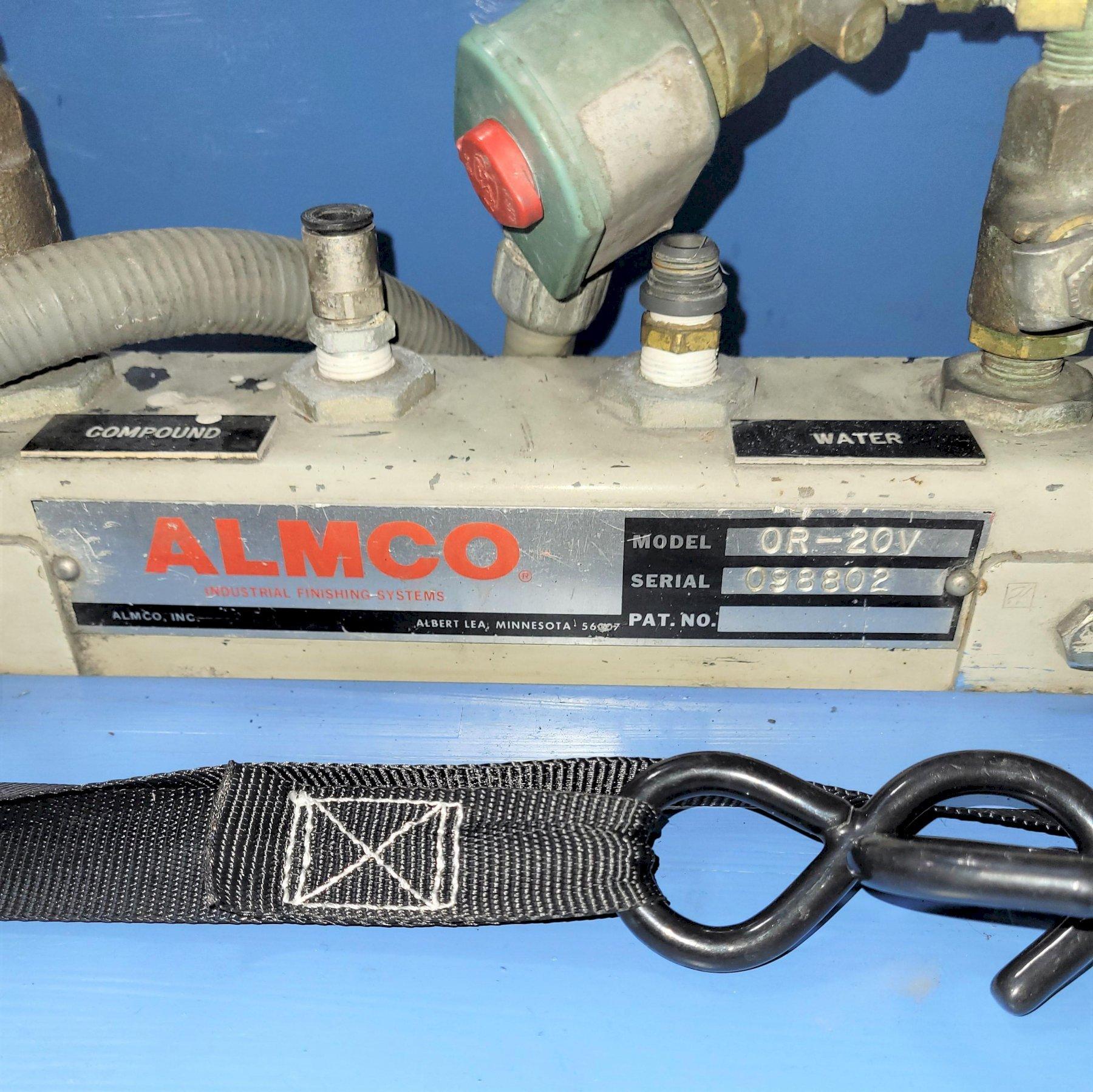 18 CU FT Almco Model OR-20V Heavy Duty Vibratory Finishing Bowl | Adams ...