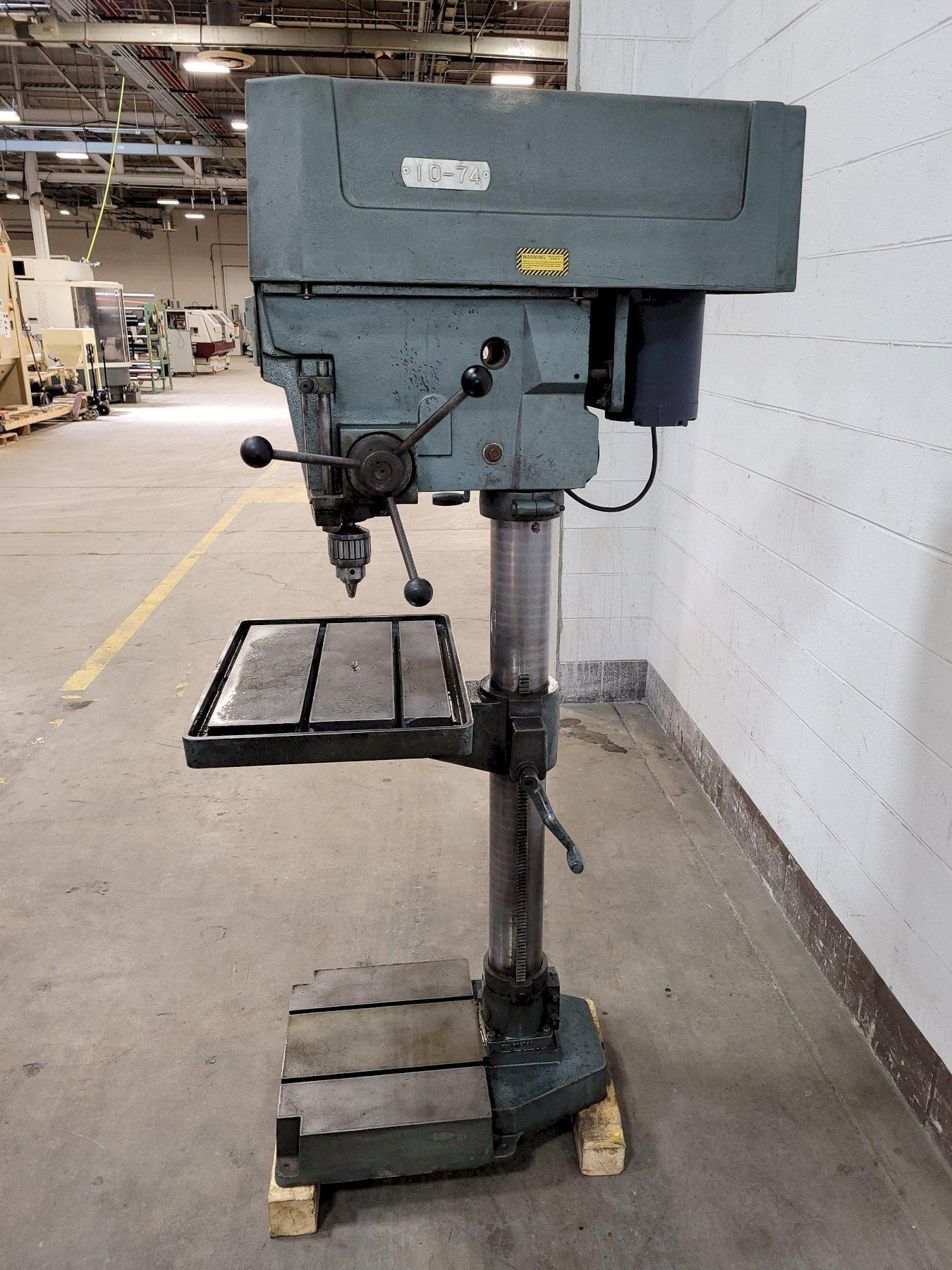 20″ Wilton Model 2025VSG Floor Type Drill Press Adams Machinery Company