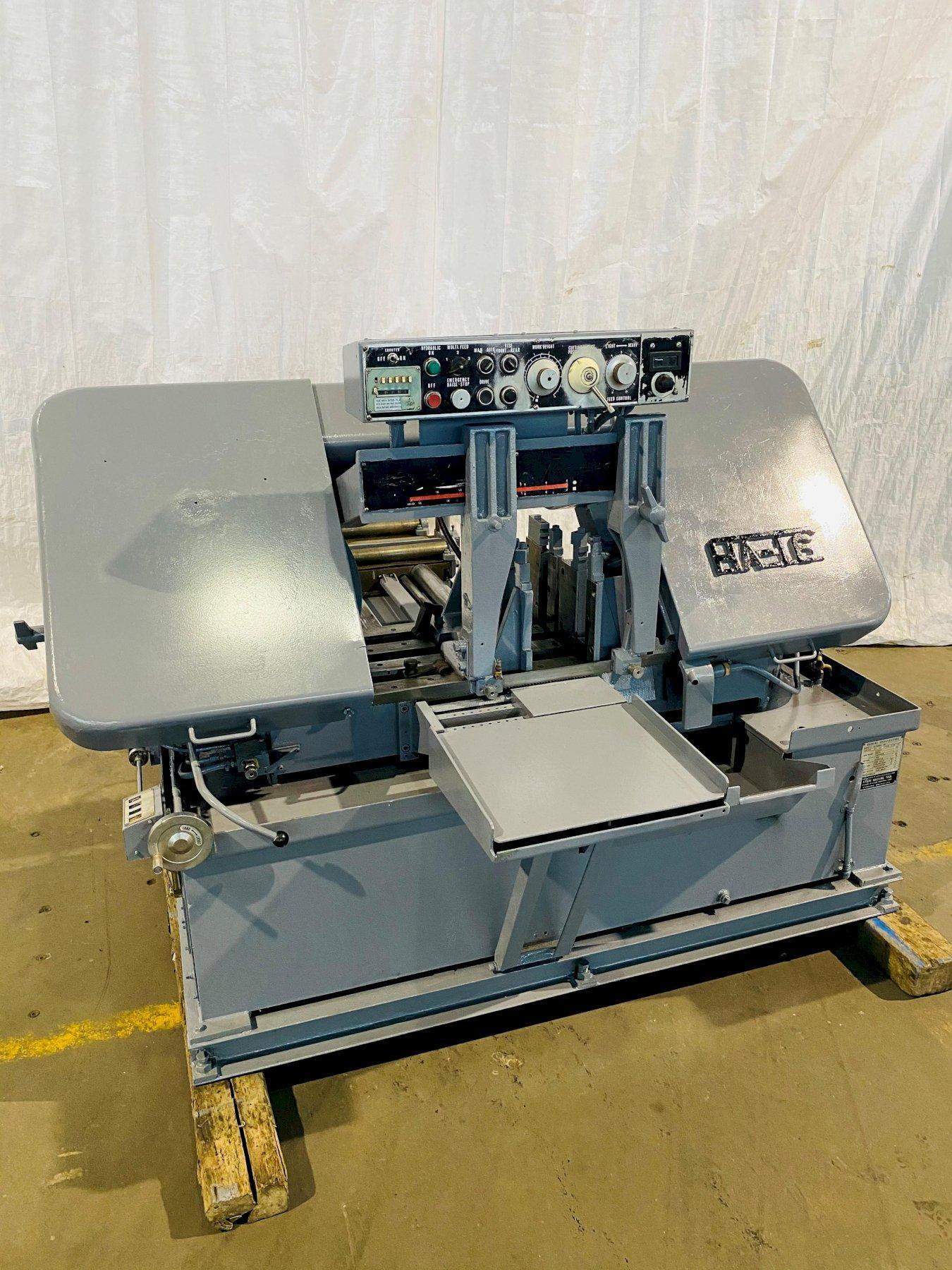 18″ X 16″ KYSOR-JOHNSON HA-16 AUTOMATIC HORIZONTAL BANDSAW. STOCK