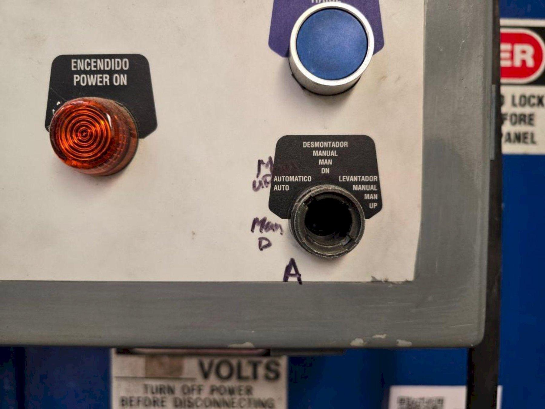 CRAMALOT 60DBLU Vertical Baler Machine Hub