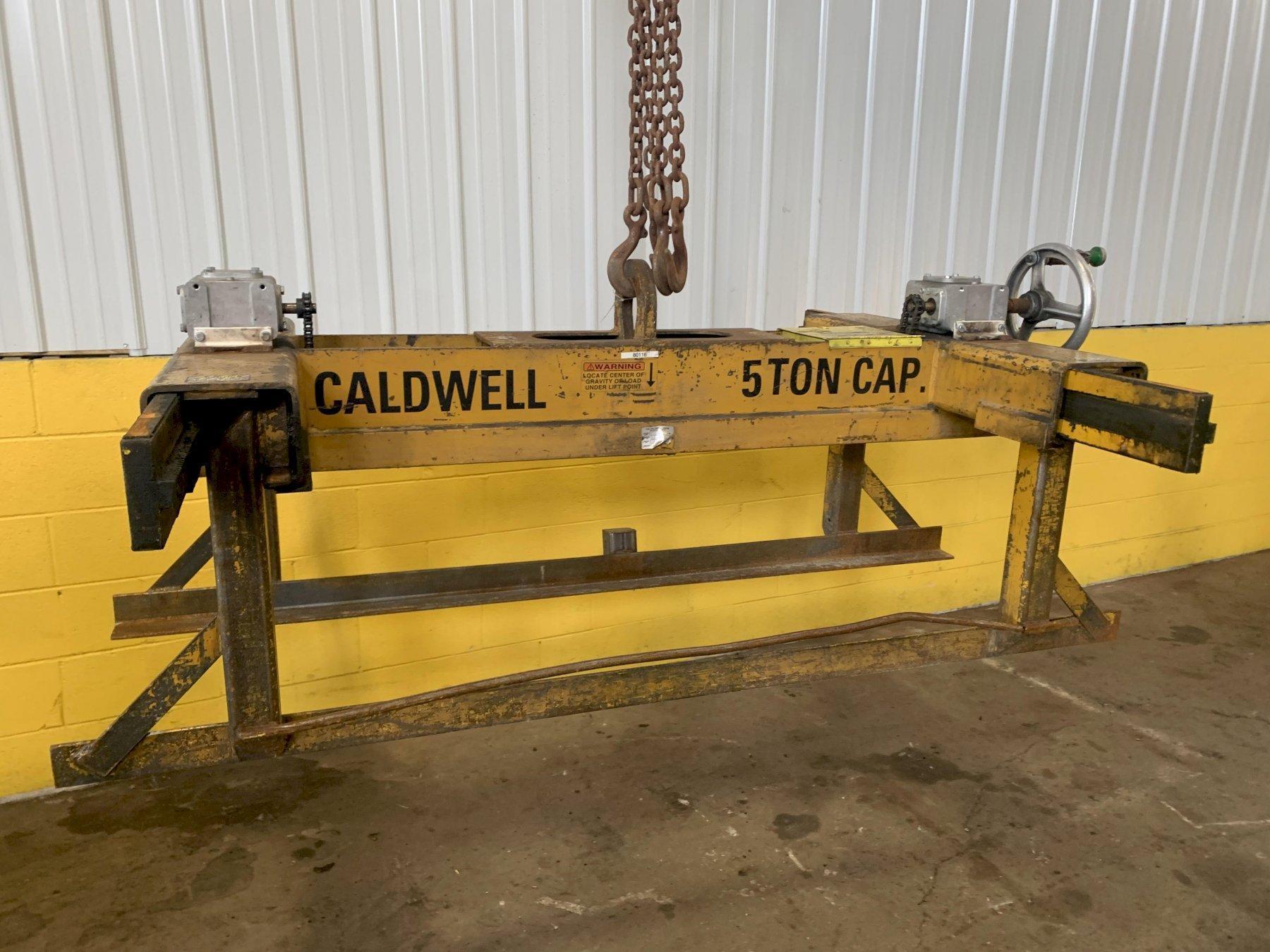 10,000 LBS CALDWELL ADJUSTABLE SHEET LIFTER. STOCK 0613920 G2000 Inc.
