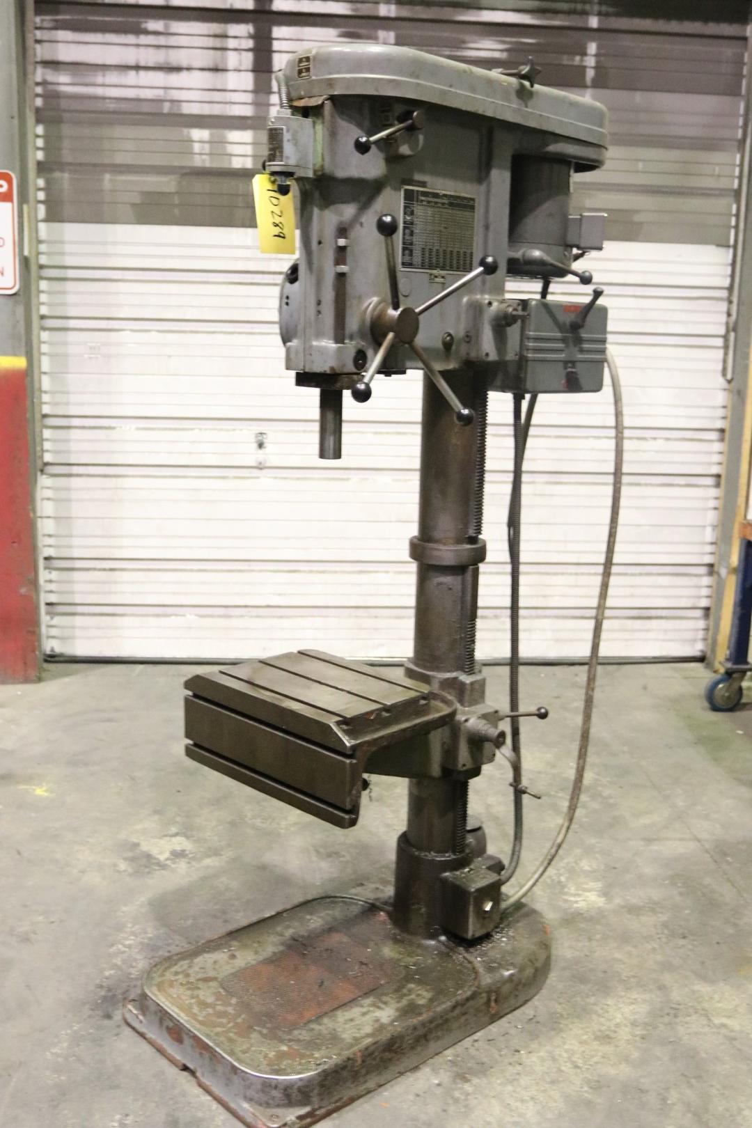 16″ TOS SINGLE SPINDLE DRILL PRESS STOCK 10289