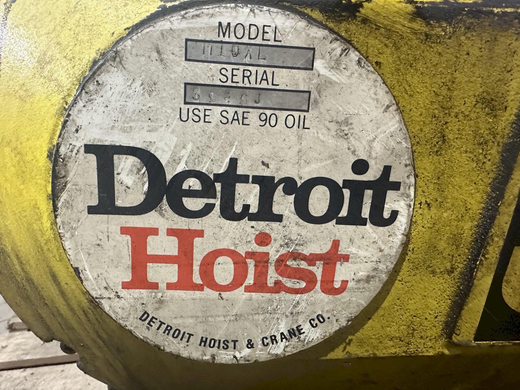 DETROIT Cranes, Hoists Machine Hub
