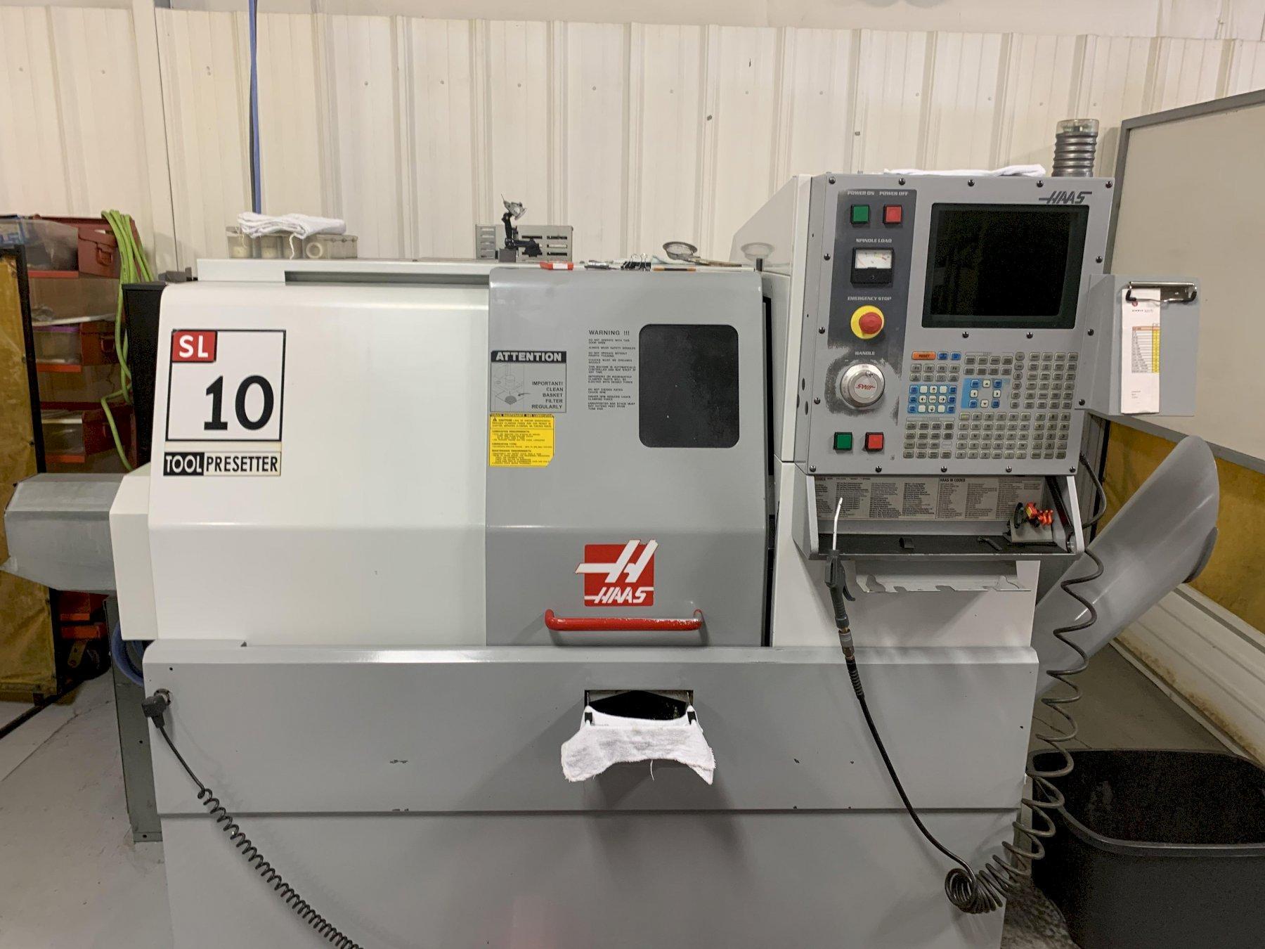 HAAS SL10 CNC TURNING CENTER *LOW HOURS Blumberg Machinery Co.