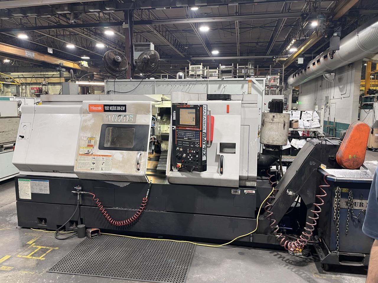 Mazak QTN 300M II CNC Turning Center, 2009