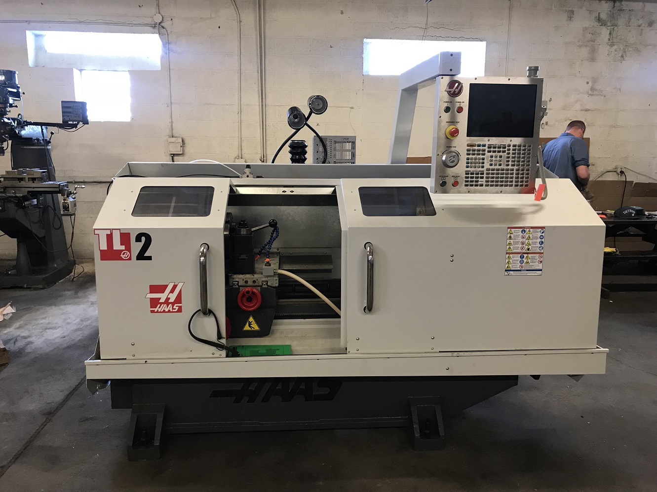Haas TL-2 CNC Lathe, Haas CNC, 10