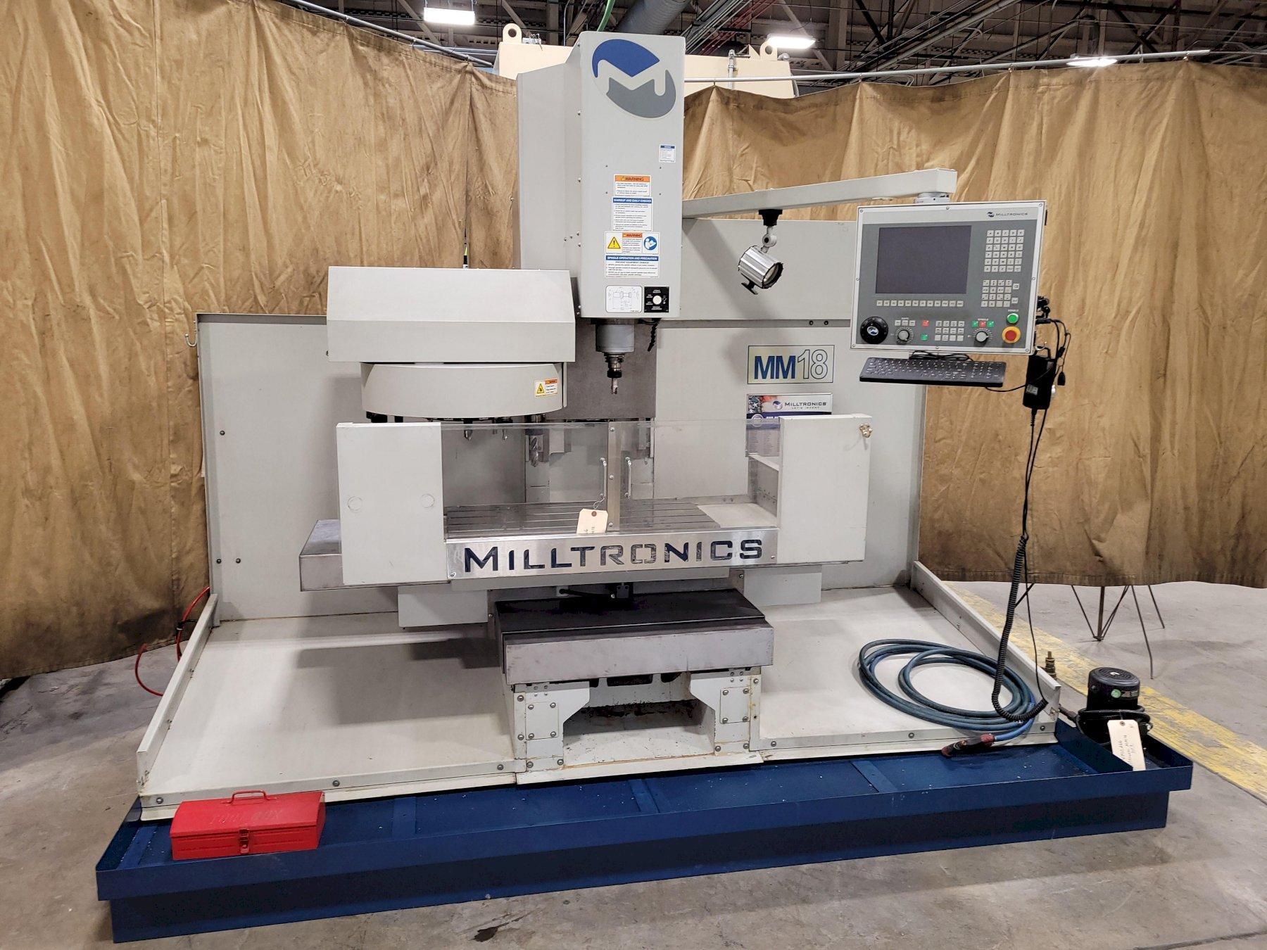 Milltronics Model MM18 CNC Toolroom Vertical Machining Center