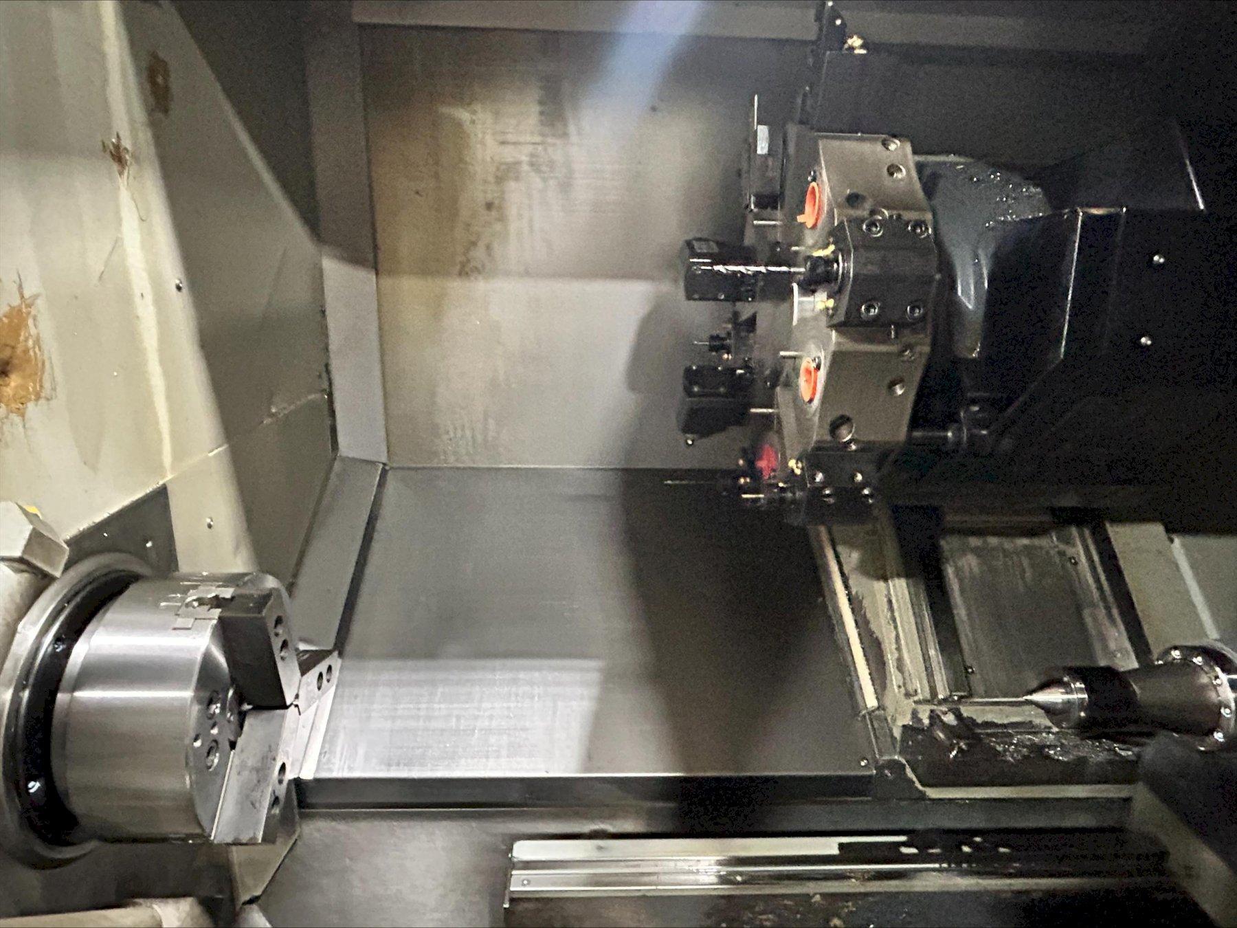Haas ST30Y CNC Lathe, YAxis, 10″ Chuck, 12 Station Turret, 3400 RPM, Bar Feeder, 30HP, New