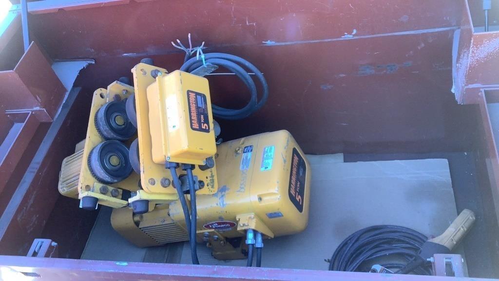 HARRINGTON Cranes, Hoists Machine Hub