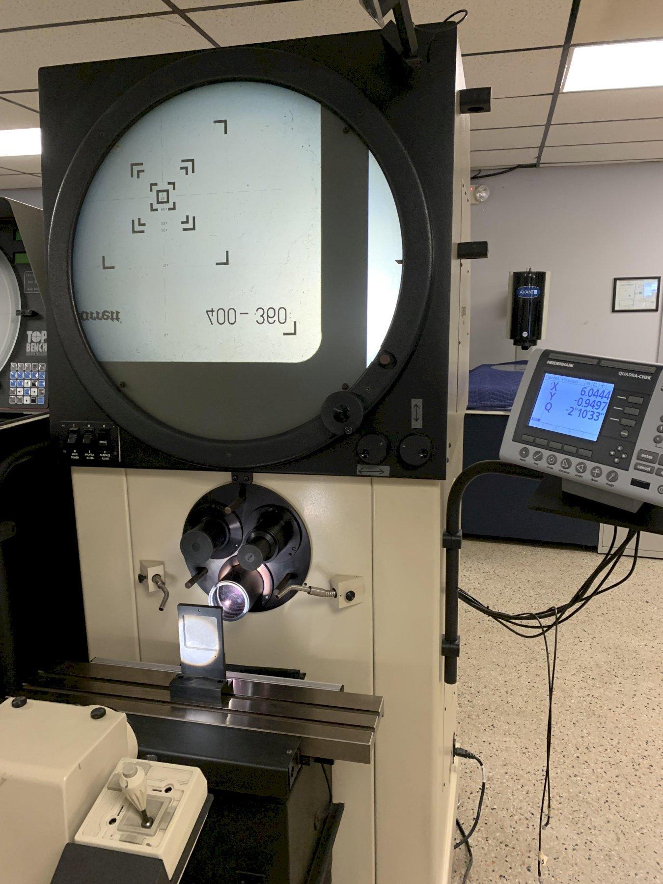 24″ ST Industries Model 2450 Floor Model Optical Comparator, S/N