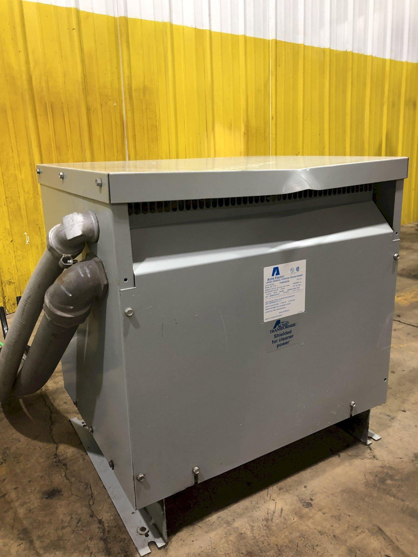 50 KVA ACME ELECTRIC TRANSFORMER, SWITCHGEAR AND PANELBOARD STOCK 16877