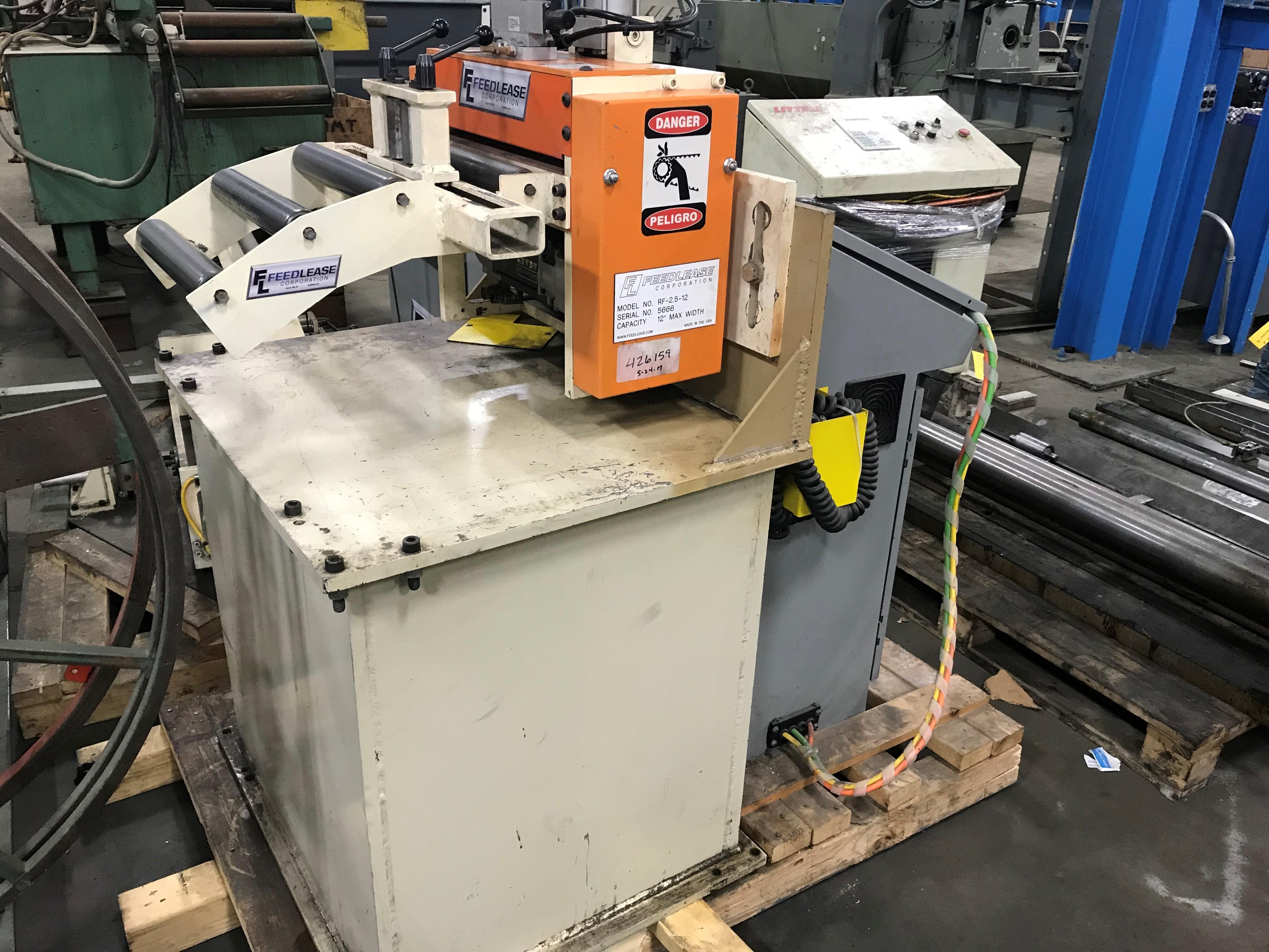 Feed Lease (New) Servo Feed Press Mounted 12″ Wide