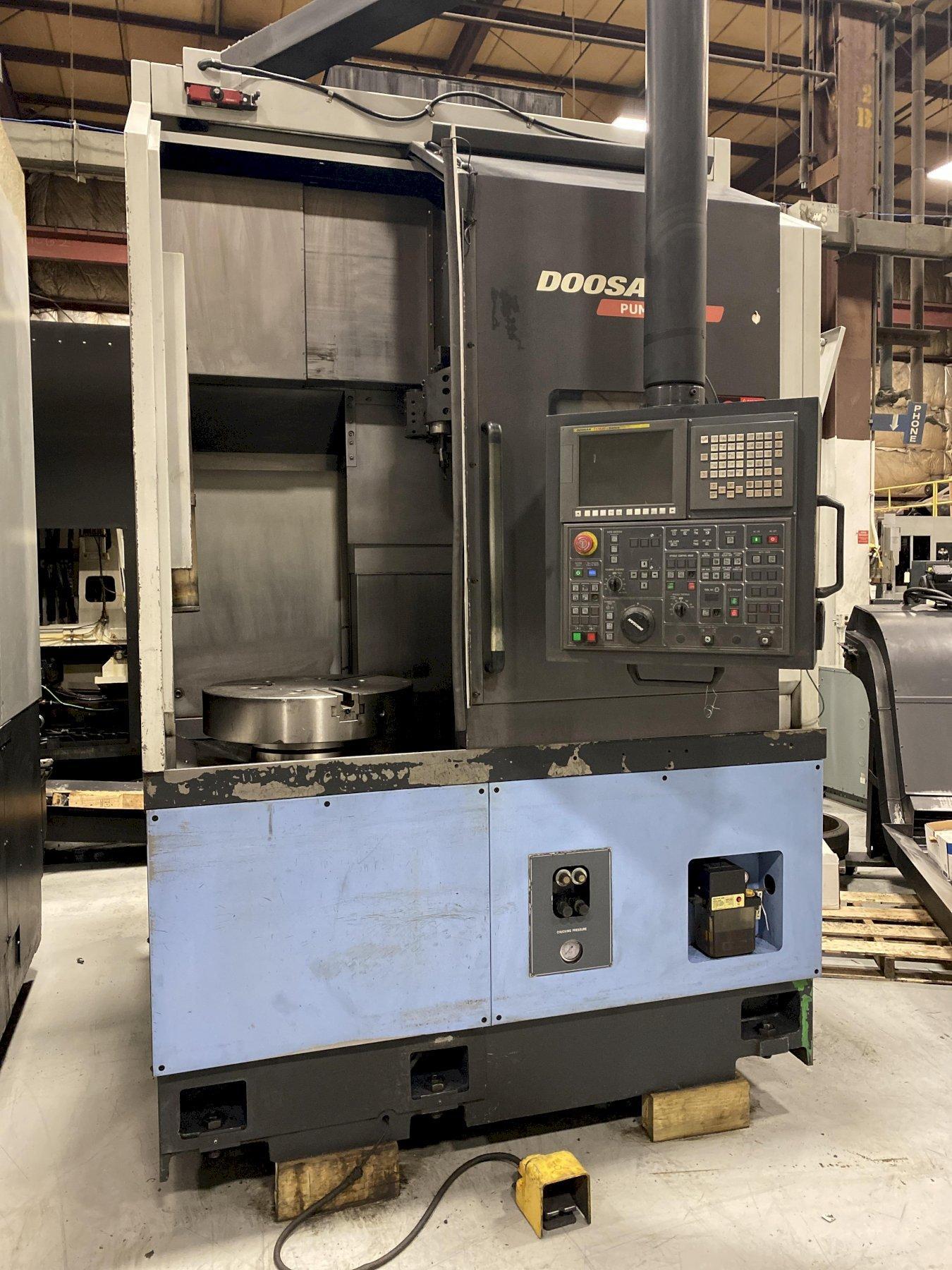 Doosan Puma V550 CNC Vertical Turret Lathe Tramar Industries