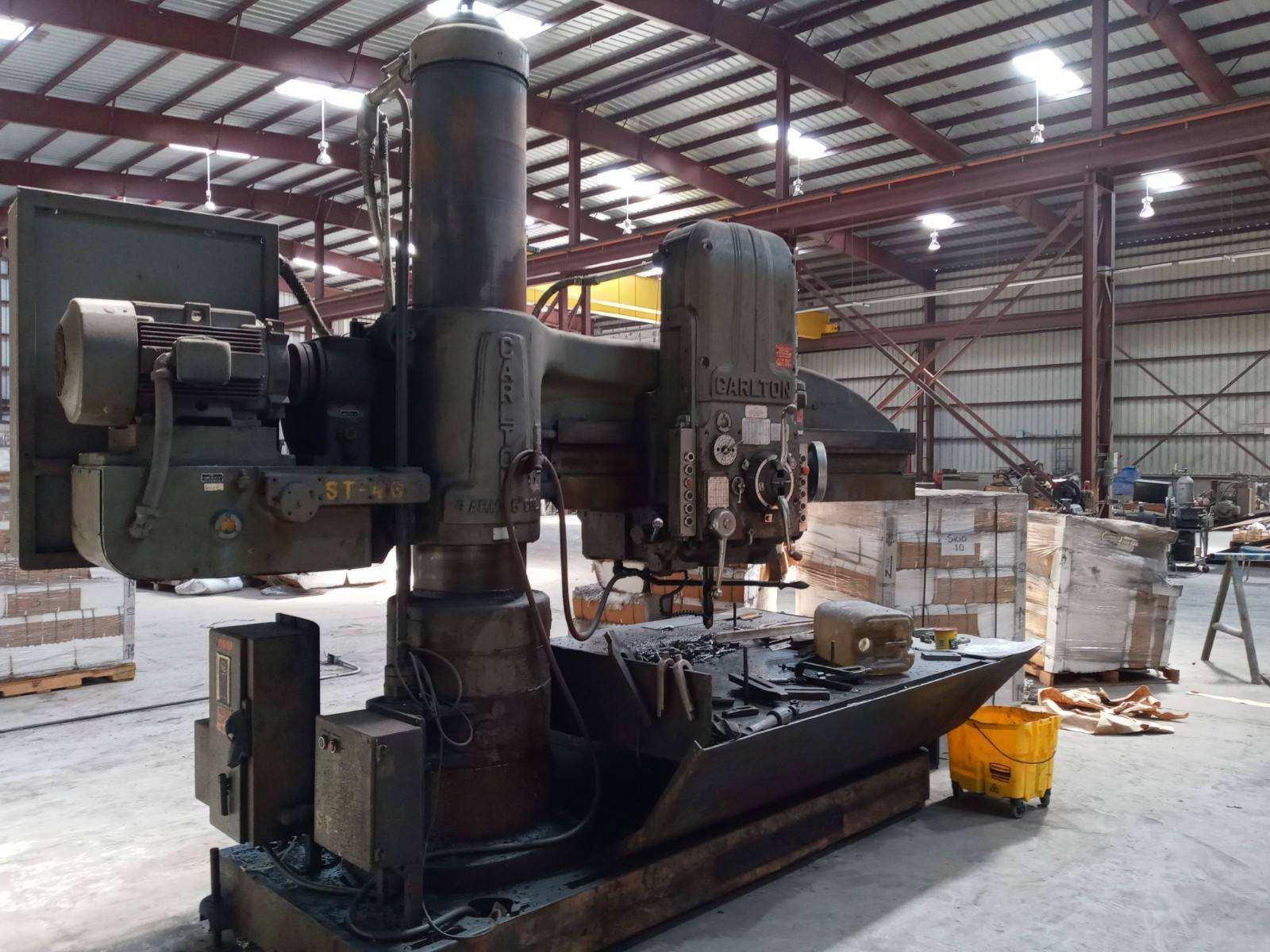 6′ X 15″ CARLTON 3A RADIAL ARM DRILL. STOCK 0309821 G2000 Inc.