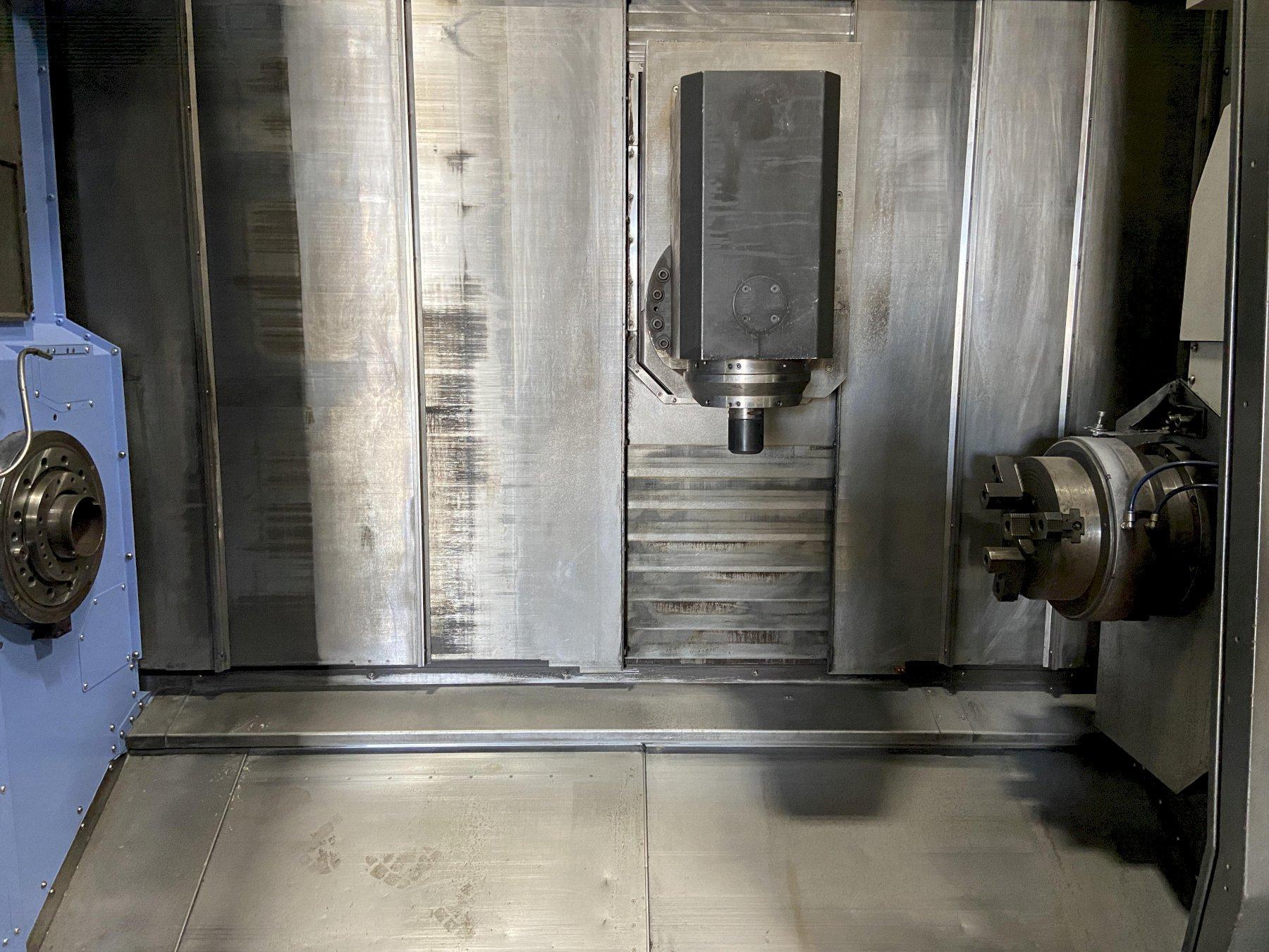 Doosan Puma SMX3100S 7-Axis CNC Lathe, Fanuc 31i, 12″/10″ Chucks, 60.6 ...