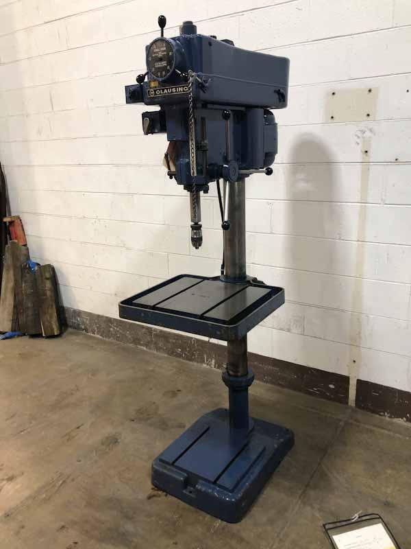 20” Clausing Model 2277 Variable Speed Floor Model Drill Press