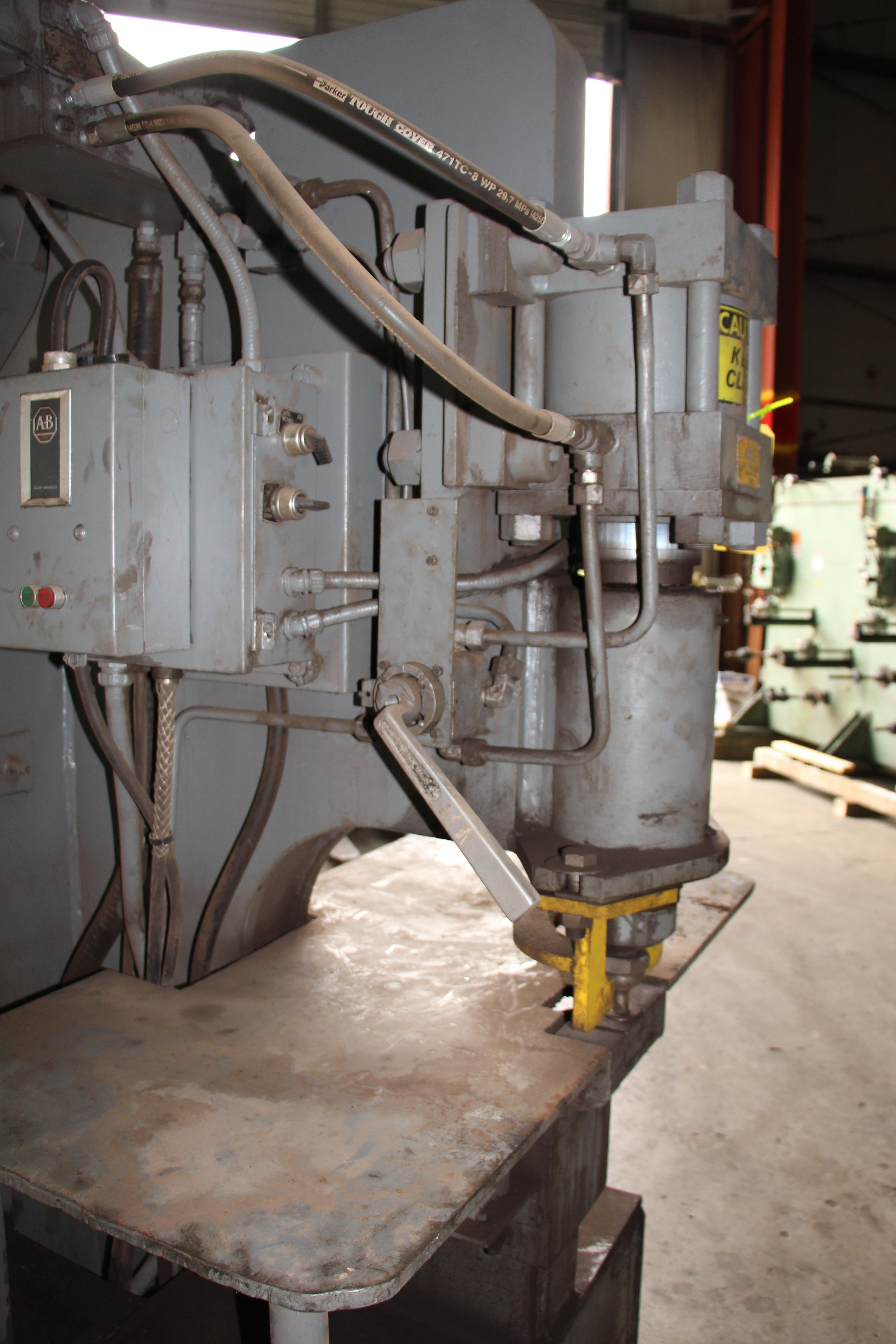 75 TON HILL ACME MODEL 5 HYDRAULIC IRONWORKER STOCK 10158