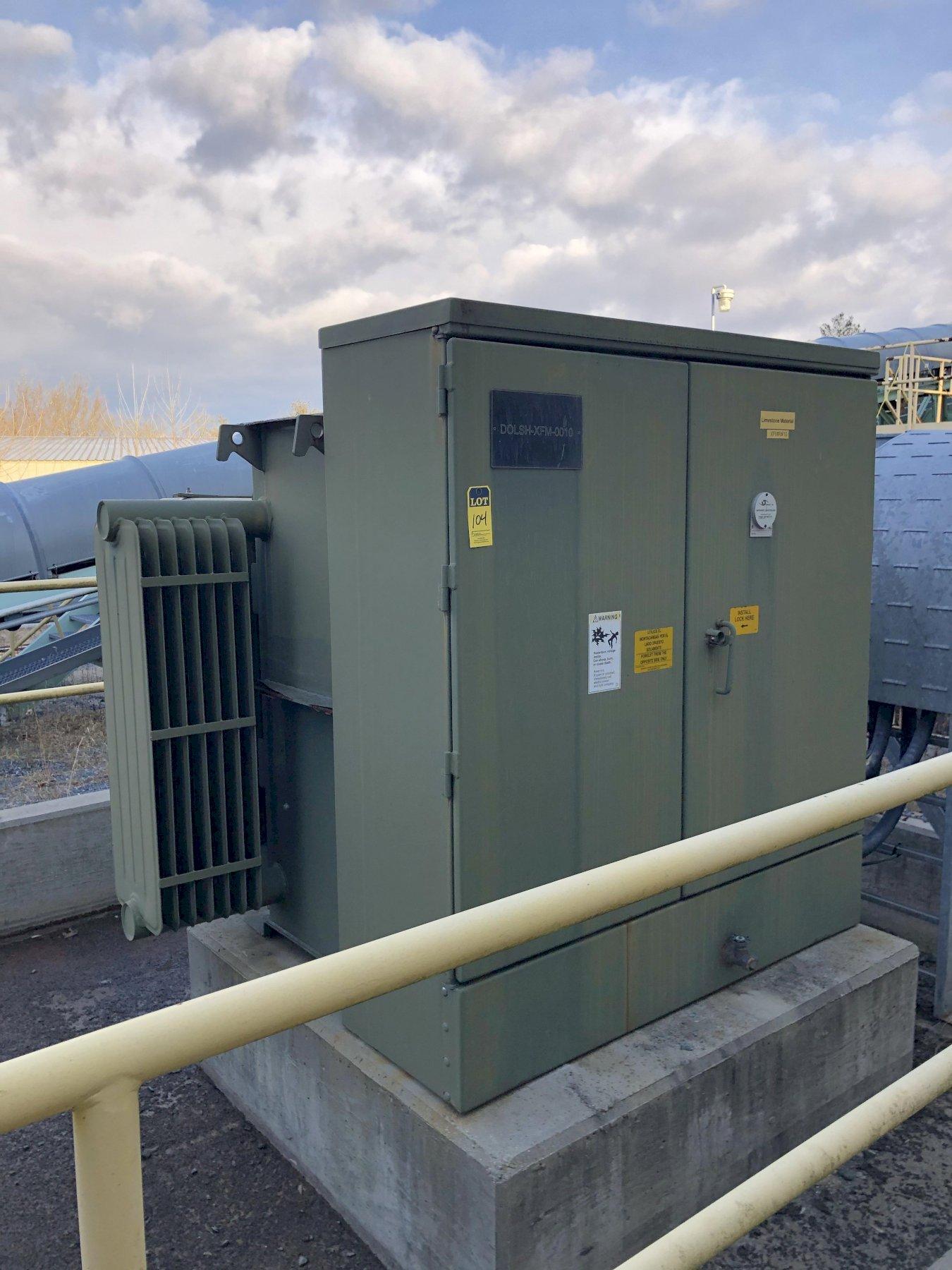 For Sale GENERAL ELECTRIC Transformers 9 2008 GE 1500 kva