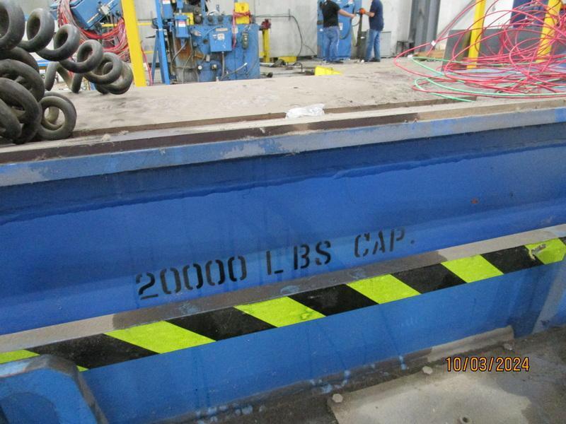 60″ x 20,000 4 Coil Storage Stands & Coil Car Galaxie Corporation