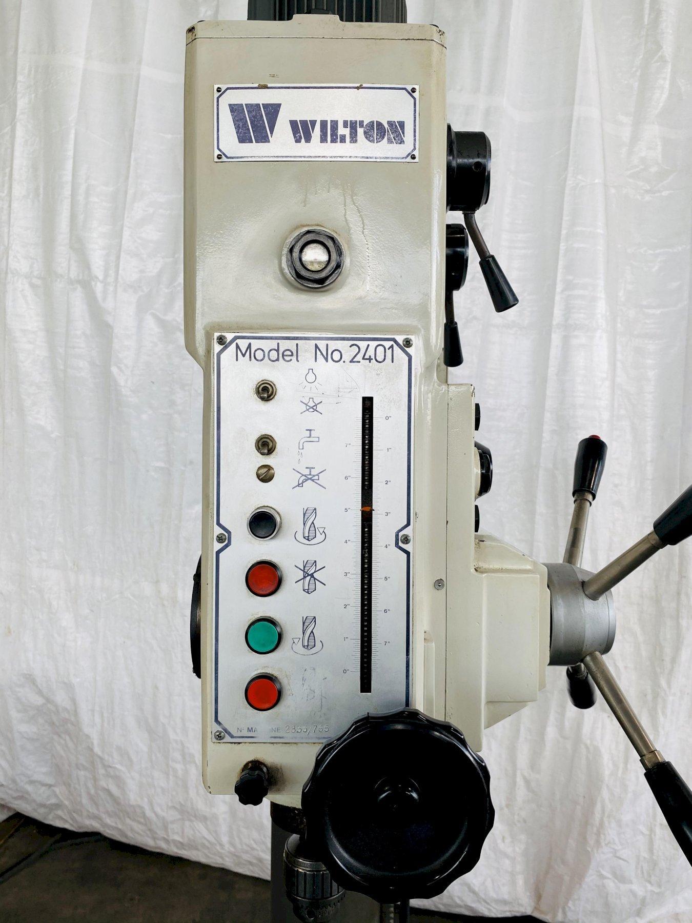 34″ WILTON 2401 AUTOMATIC FEED DRILL PRESS. STOCK 0949720 G2000 Inc.