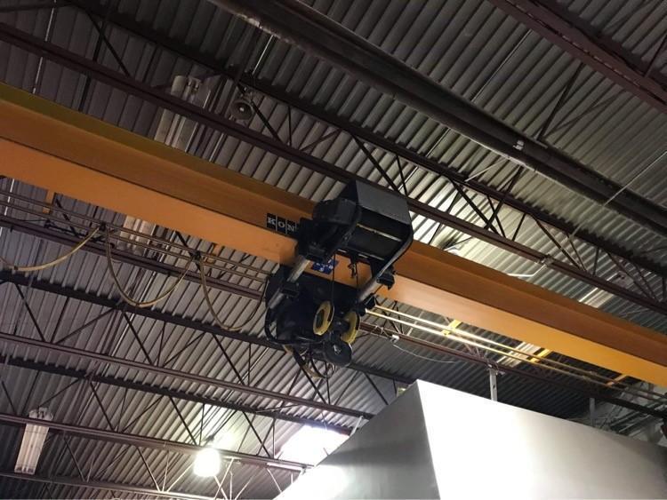 5 Ton and 10 Ton Kone Crane System 90′ of run way Deer Creek Machinery