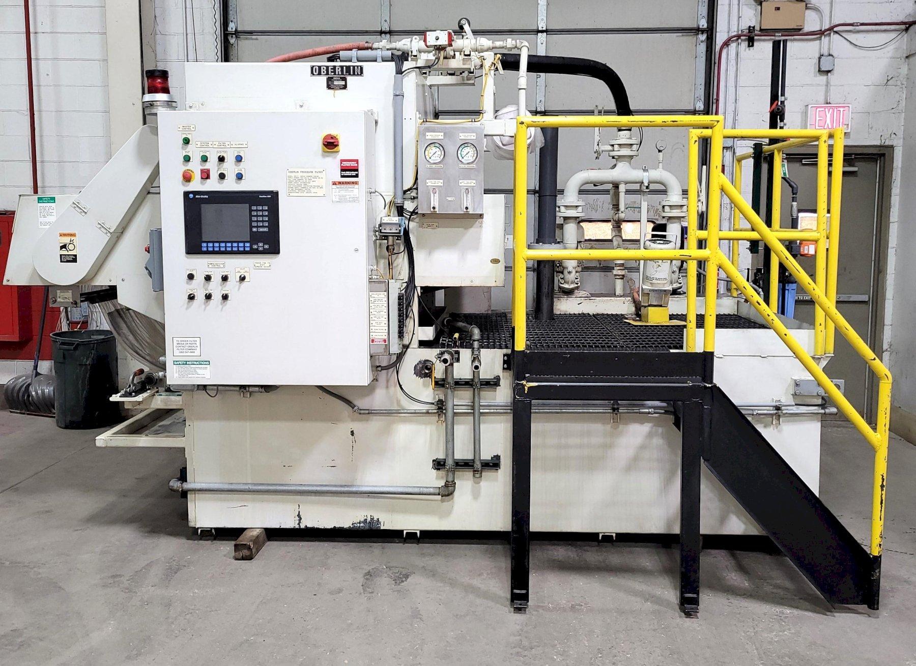 Oberlin Model OPF7 Automatic Pressure Filtration System Adams