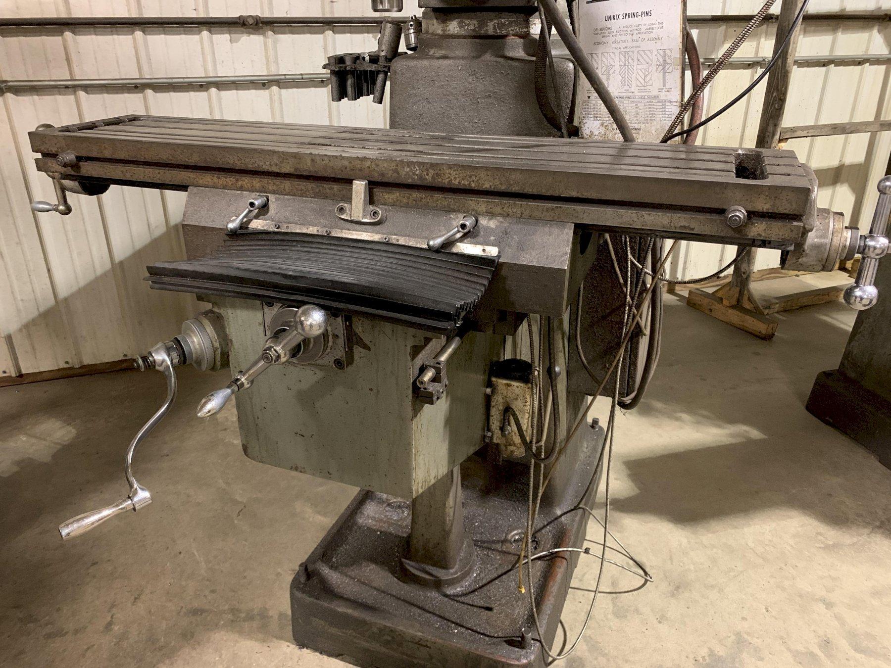 First Variable Speed Vertical Milling Machine w/ Torque Rite Power