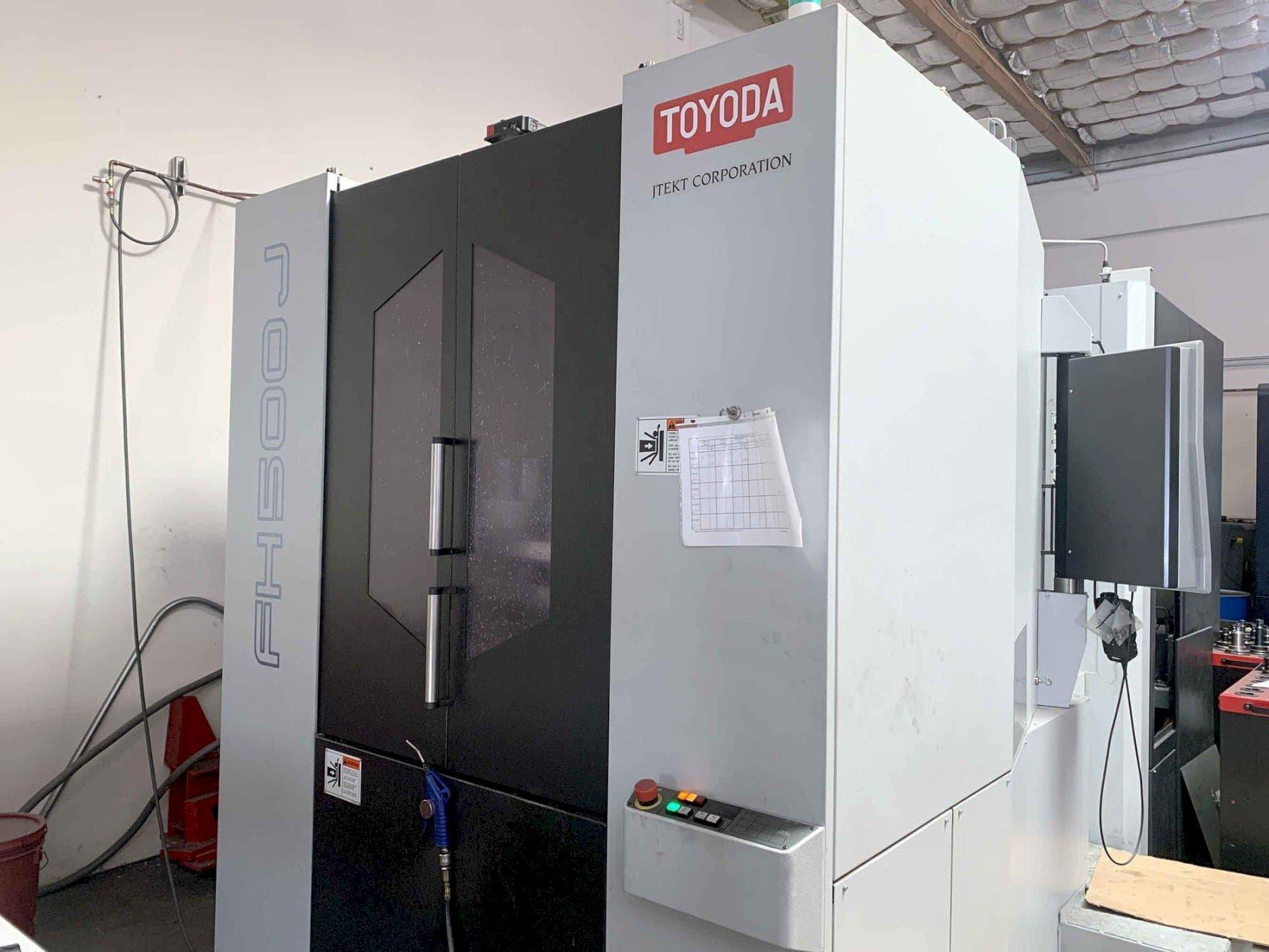 Toyoda FH-500J Horizontal Machining Center, 2018 – Full 4th, Server, TSC
