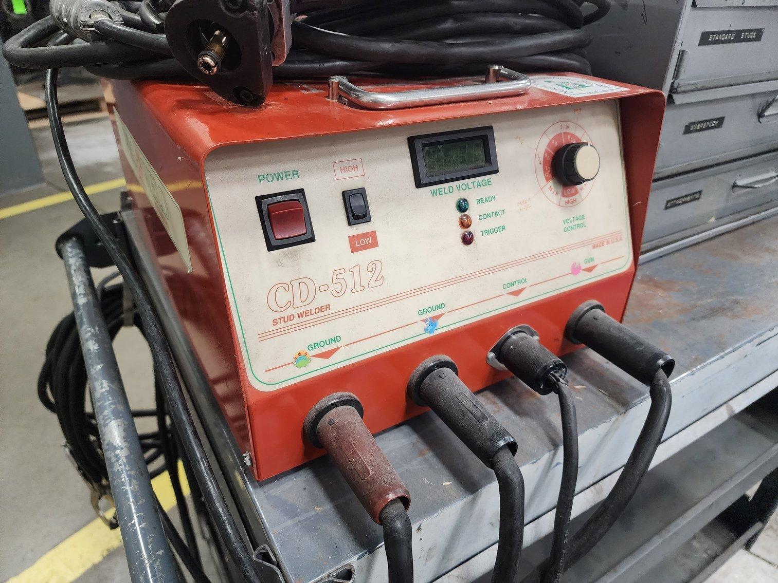NORTHLAND FASTENING SYSTEMS/PRO-WELD MODEL CD-512 STUD WELDER: STOCK #22325