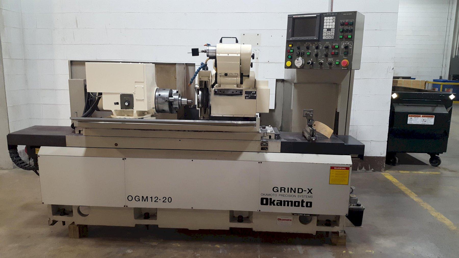12" x 20" Okamoto Model OGM-12.20UB Grind-X CNC Universal ID/OD Cylindrical Grinder