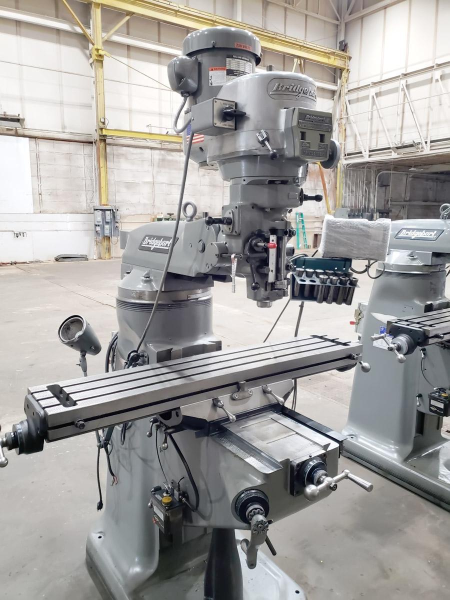 Bridgeport Series I Standard Vertical Knee Mill, 2002 Used Machinery