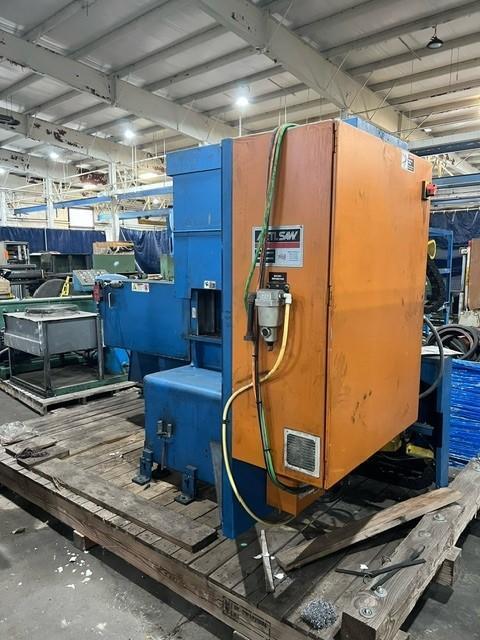 USED METLSAW 24" X 14" NON-FERROUS (ALUMINUM) PROGRAMMABLE CIRCULAR SAW MODEL CS2-T12, Stock# 11122, Year: 2012