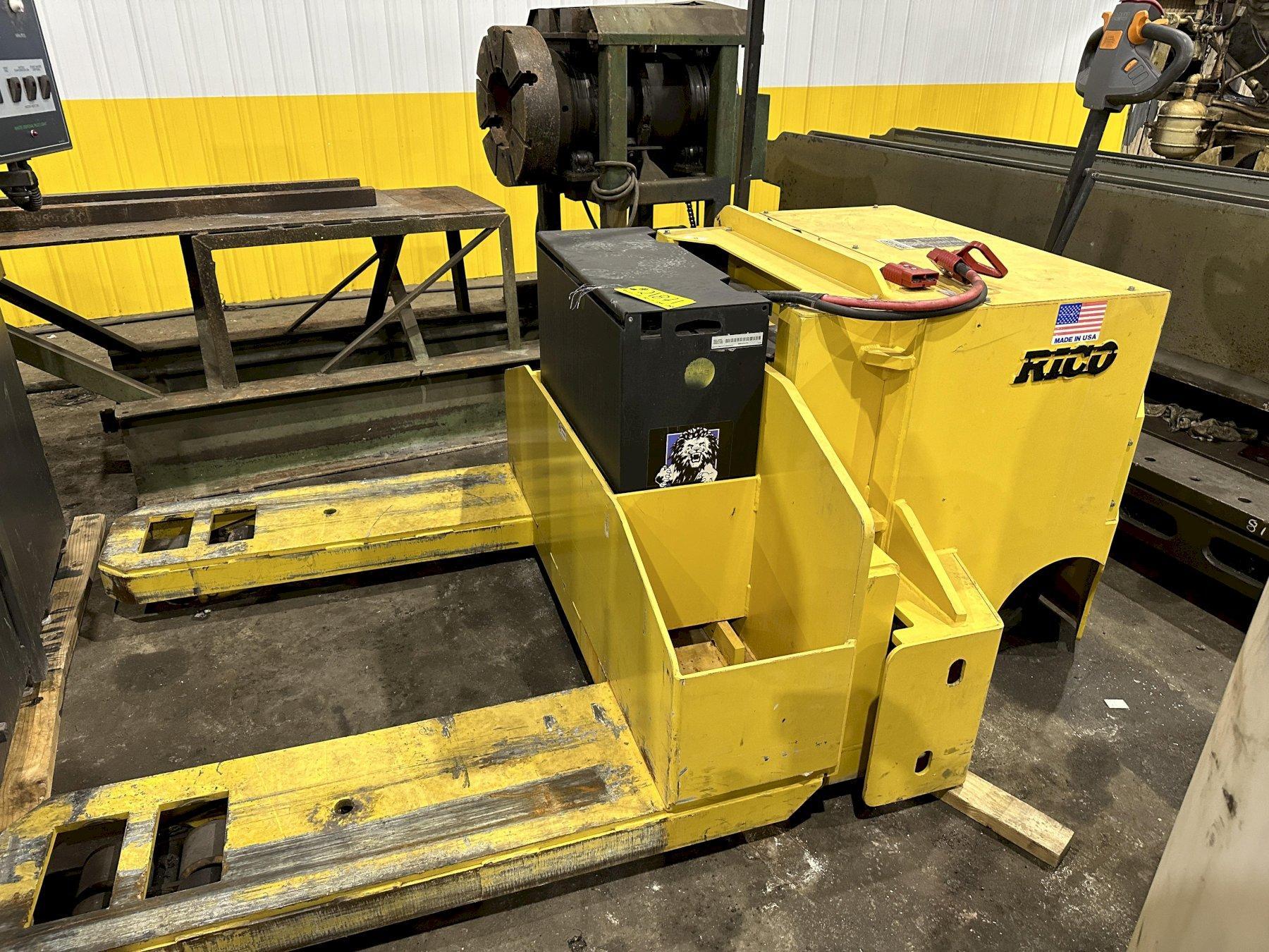 Bp Rico Model R14618 RICO MODEL #NH-DD-300 ELECTRIC FORKLIFT: STOCK #21871