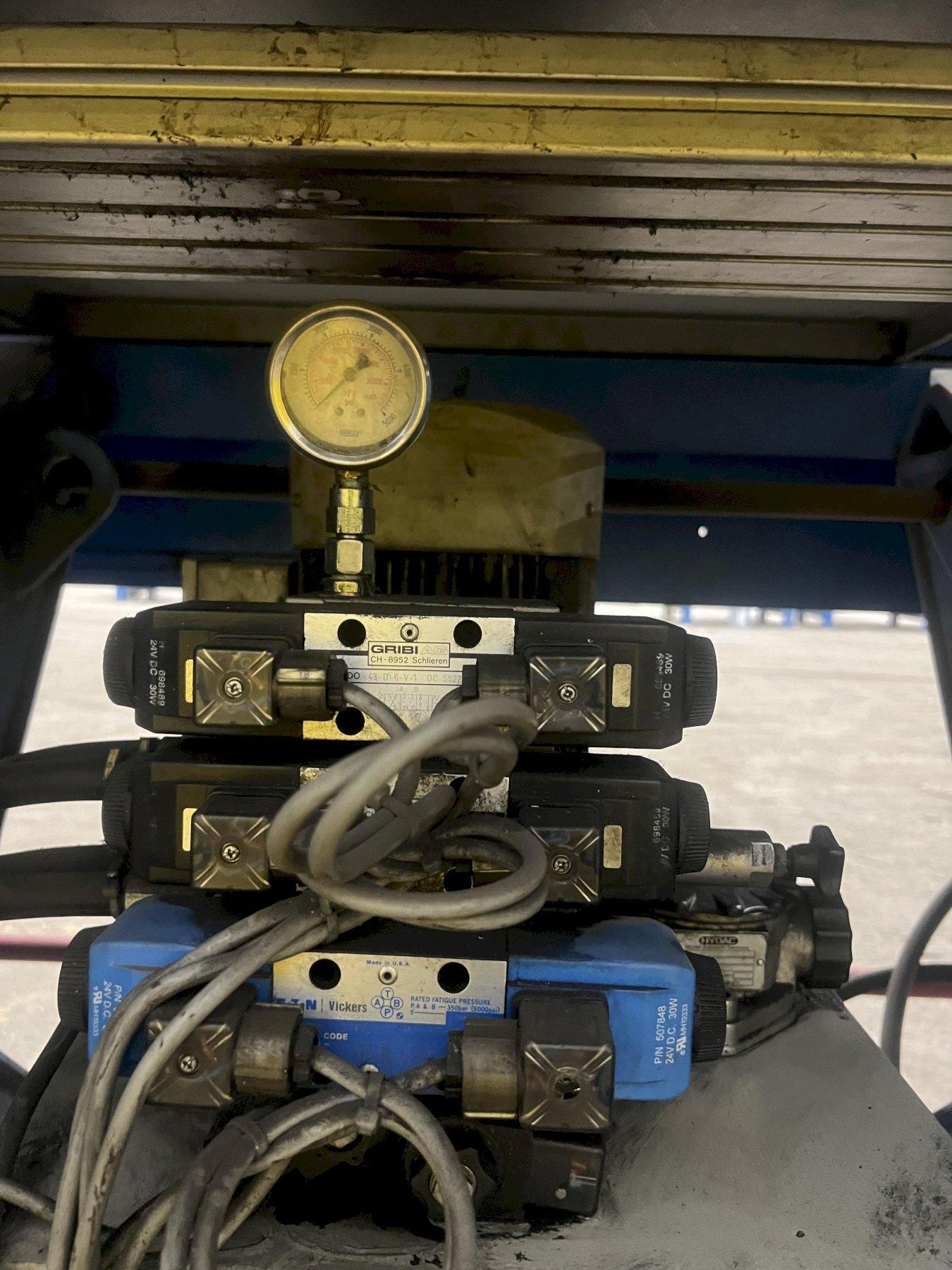 21′ JORNS MODEL #NORMA-LINE-125-CNC400A-6.4 HYDRAULIC SHEET FOLDER ...