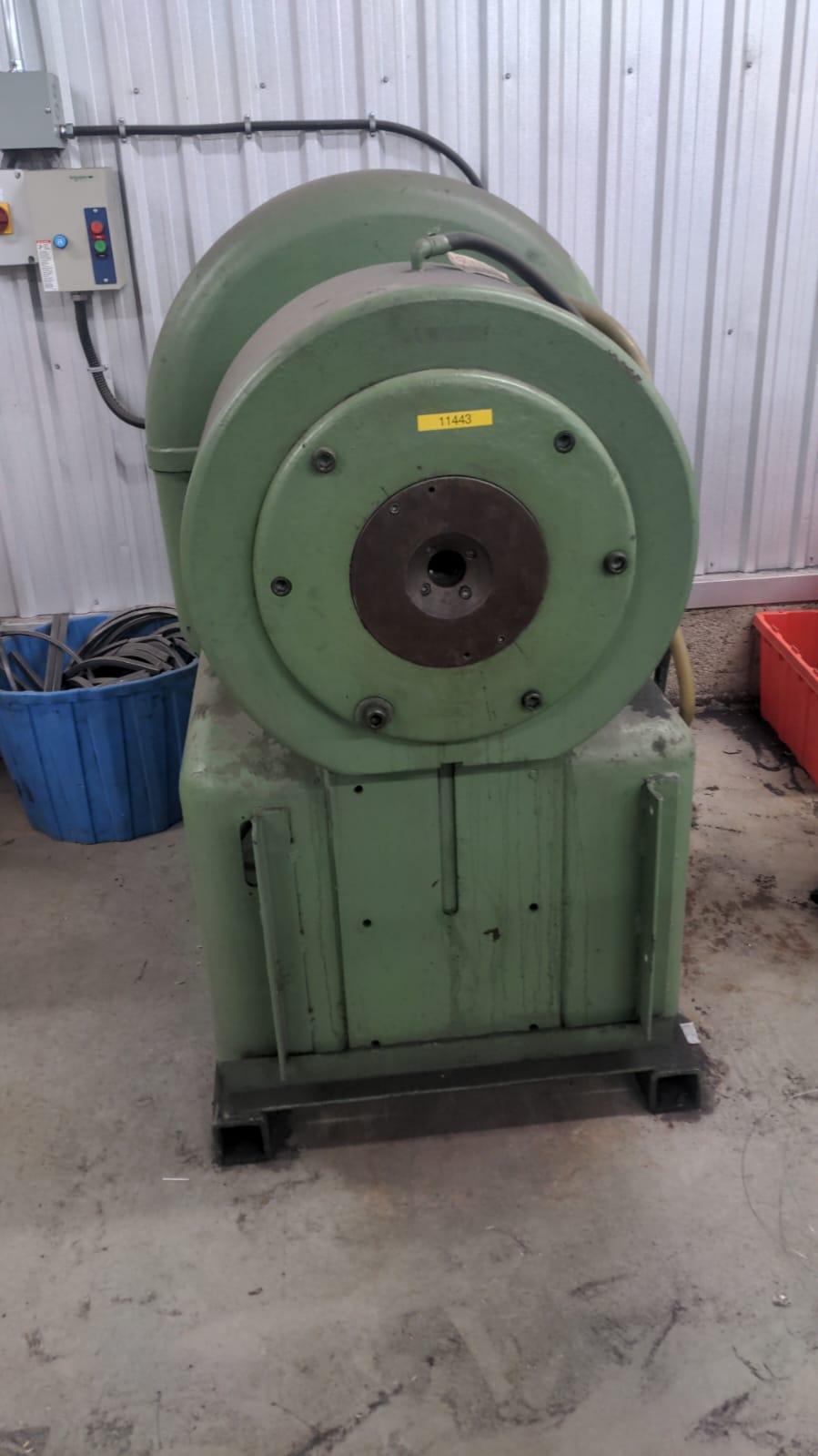 1 1/2" (38mm) ABBEY ETNA MODEL 1515RA LONG DIE SWAGING MACHINE, SOLID CAPACITY 0.750" Stock # 14449