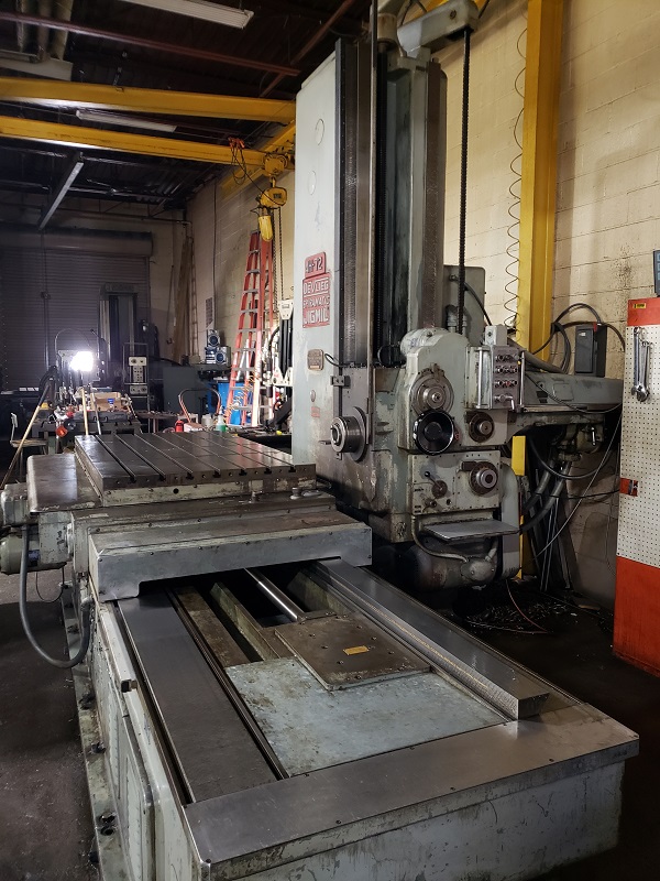 4″ Devlieg 4H72 Horizontal Boring Mill G2000 Inc.